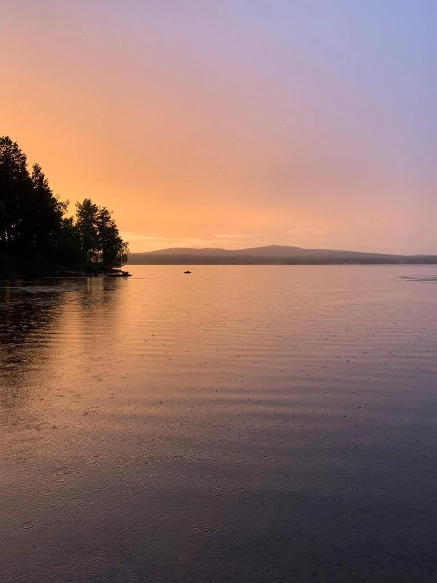 Lake view in Holiday Village Inari