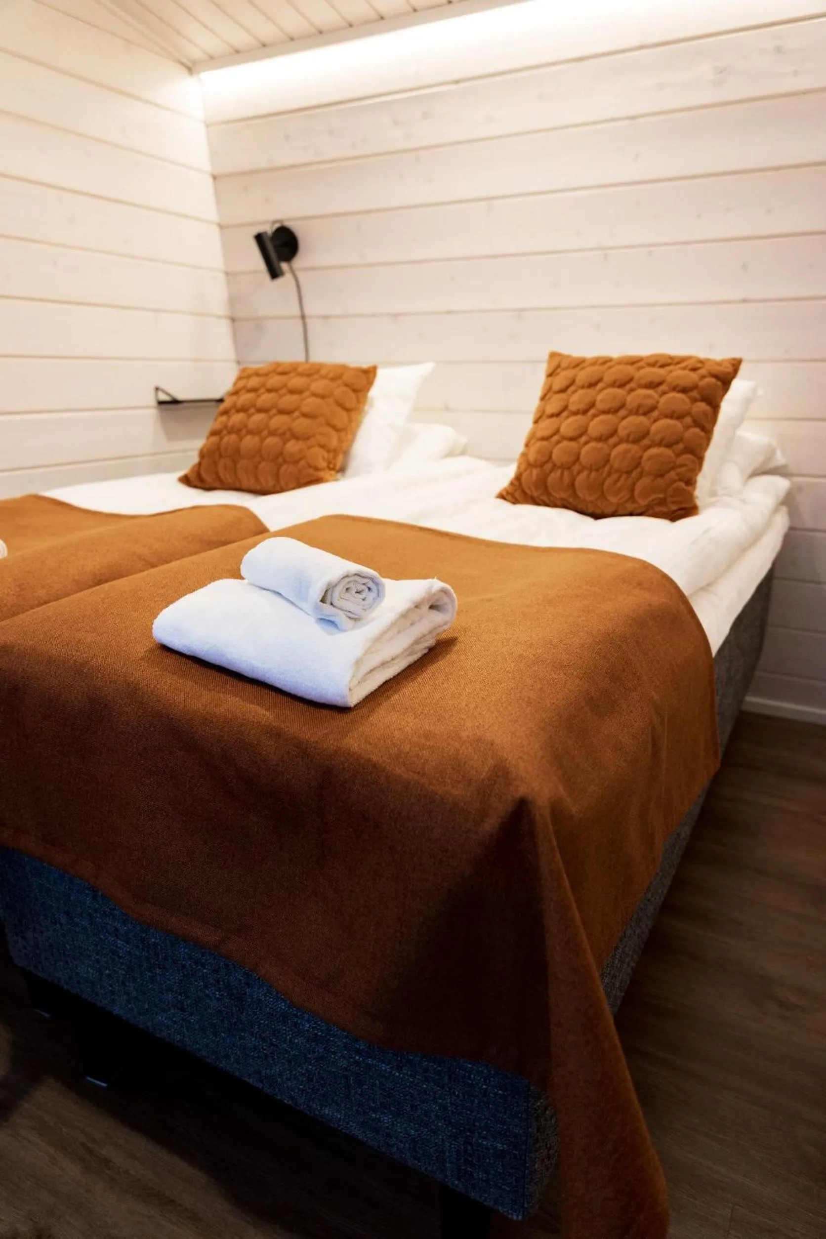 Bedroom, Bed in Holiday Village Inari