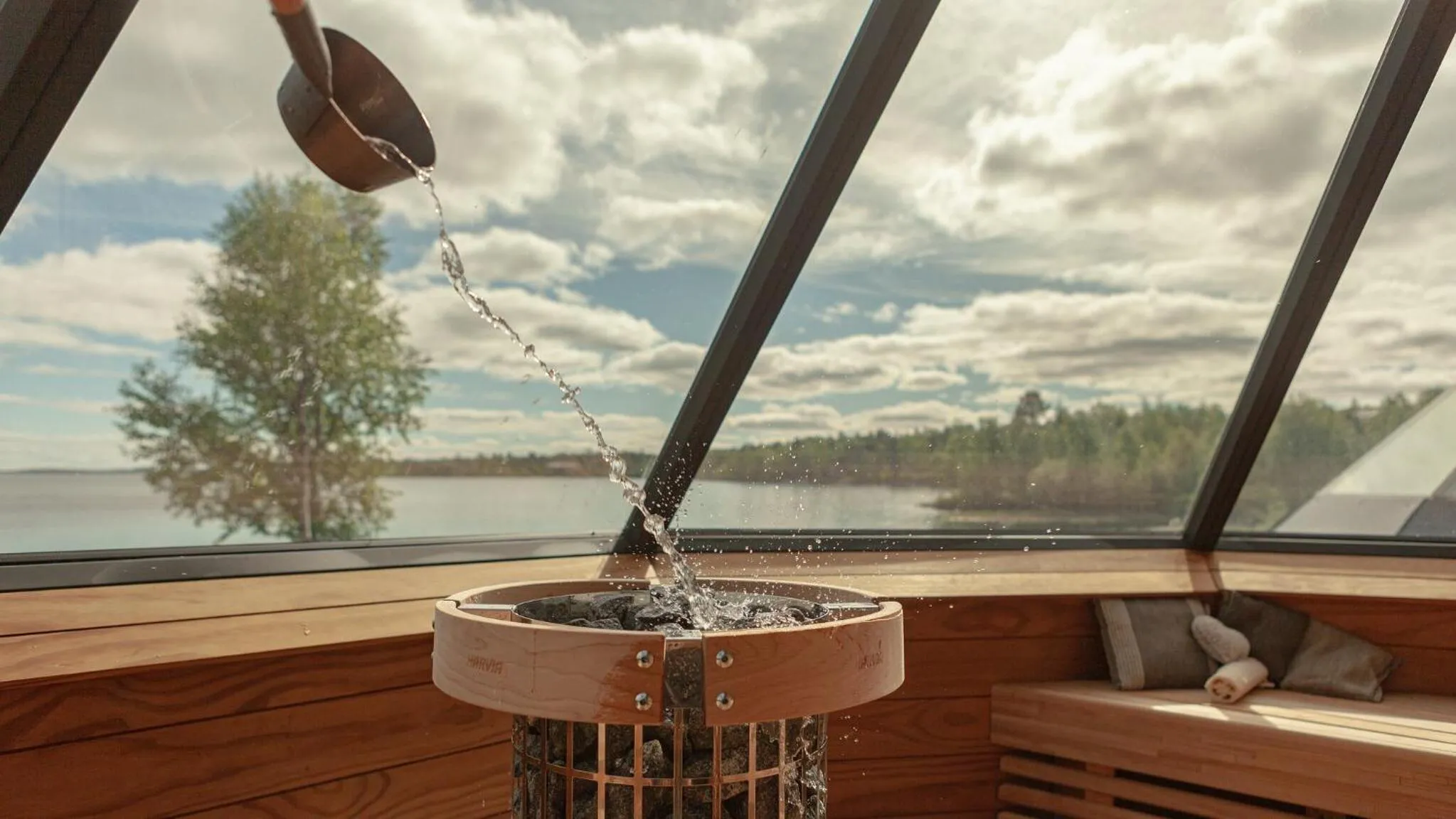 Sauna in Holiday Village Inari