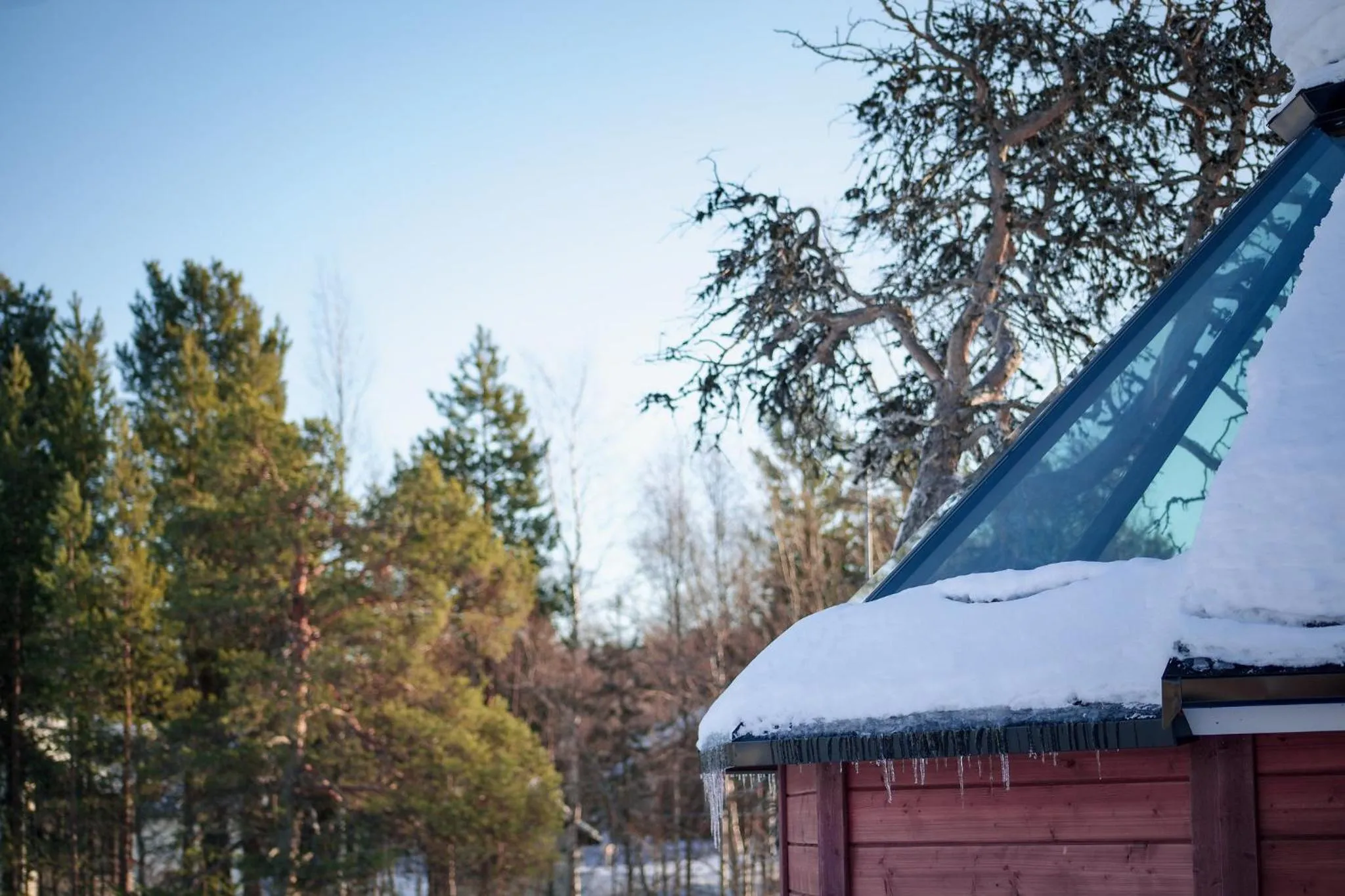 Spring in Holiday Village Inari