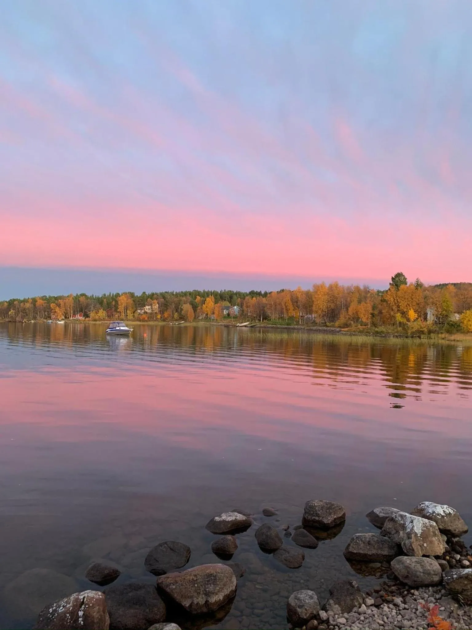 River view in Holiday Village Inari