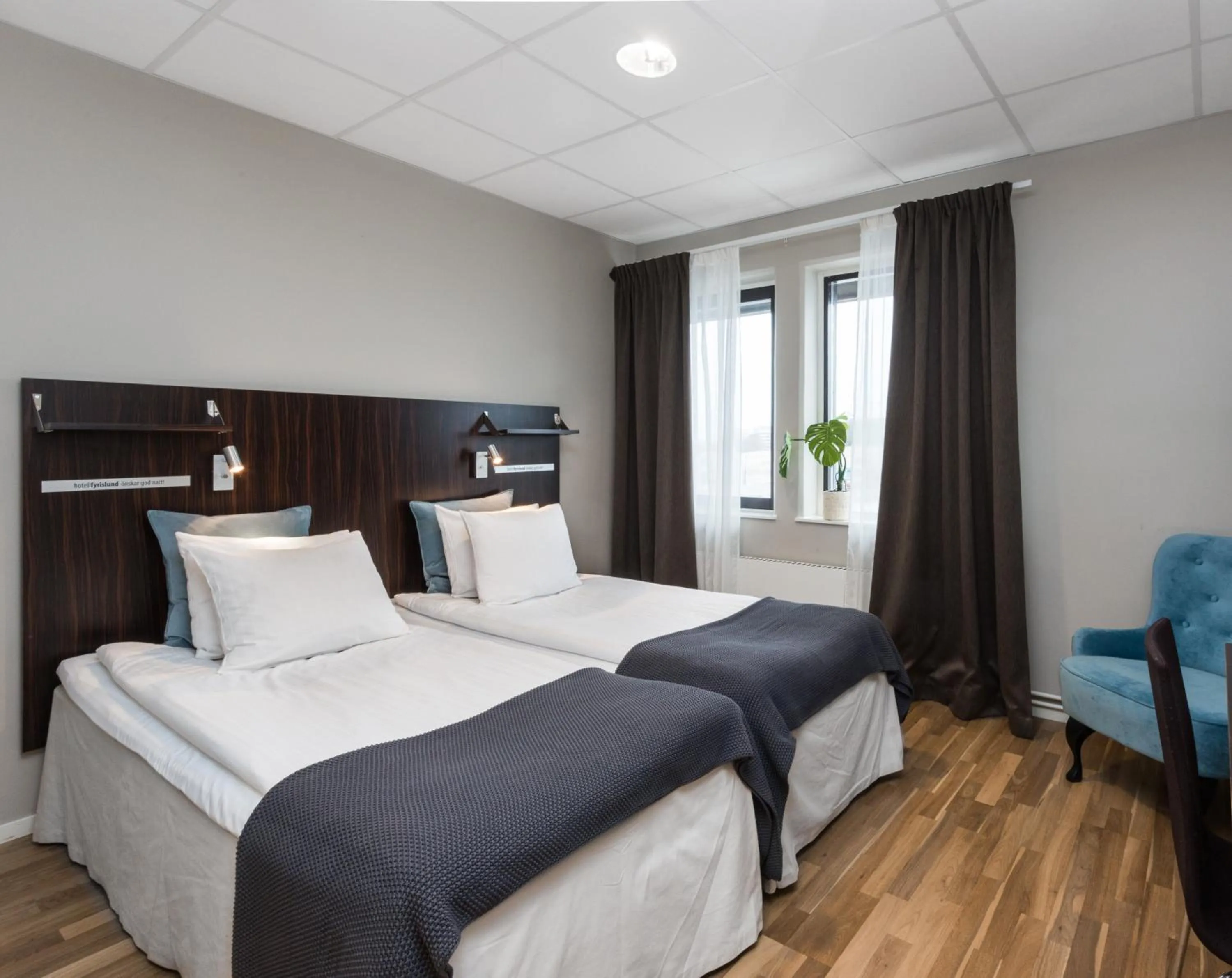 Bed in Hotell Fyrislund