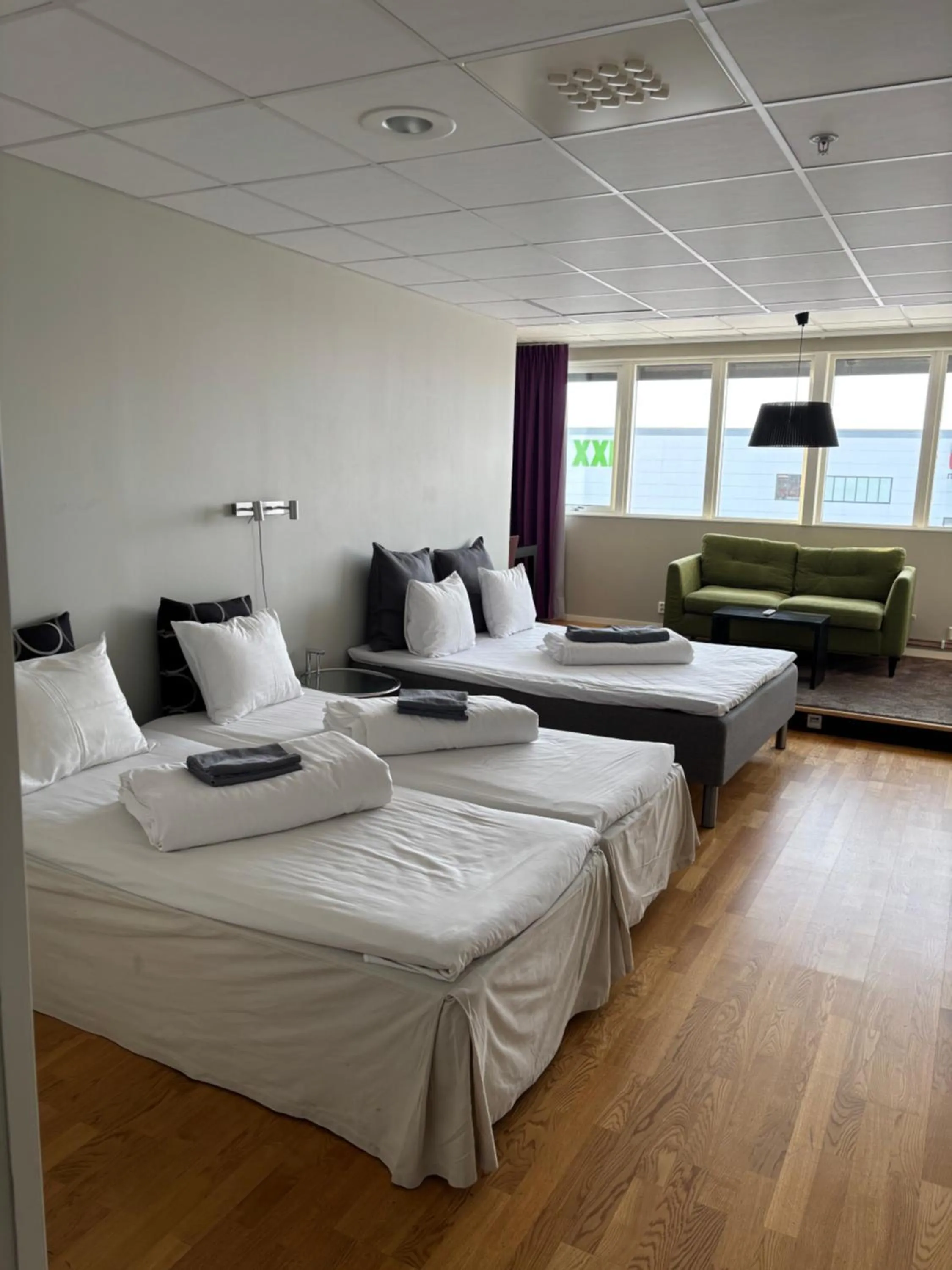 Bed in Hotell Fyrislund