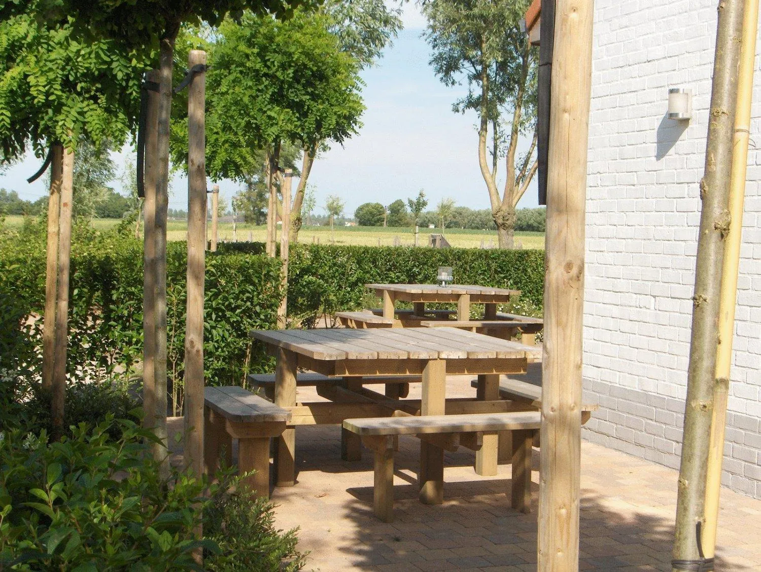Garden in B&B Knotwilgenhoeve