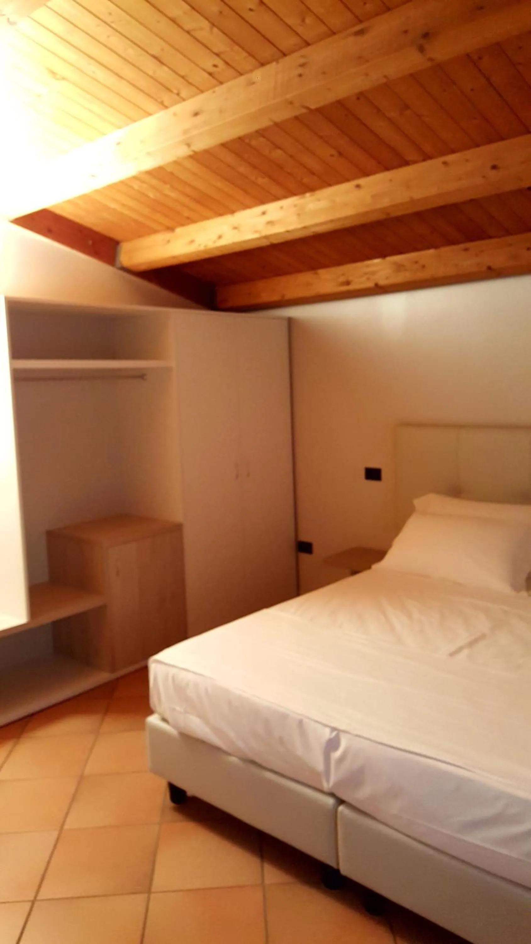 Bed in Hotel Augustus