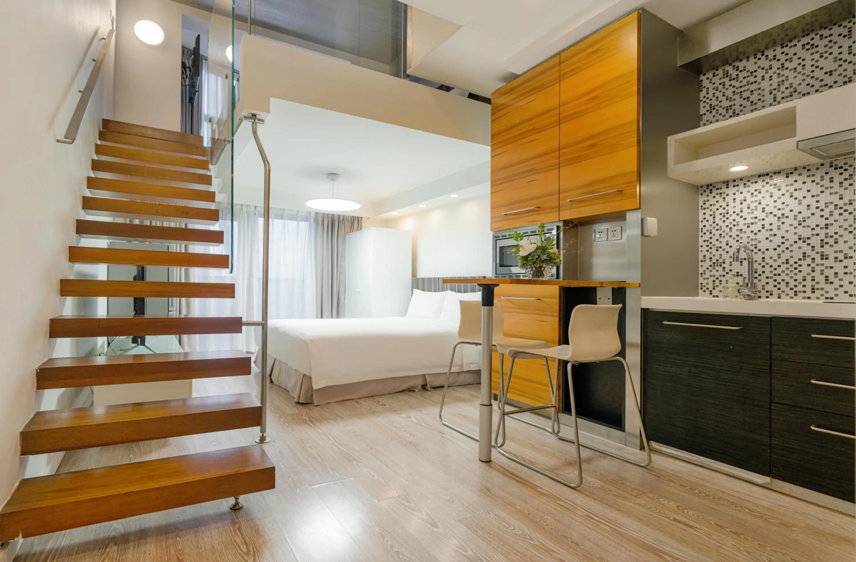 Kitchen or kitchenette, Bed in Modena by Fraser Putuo Shanghai