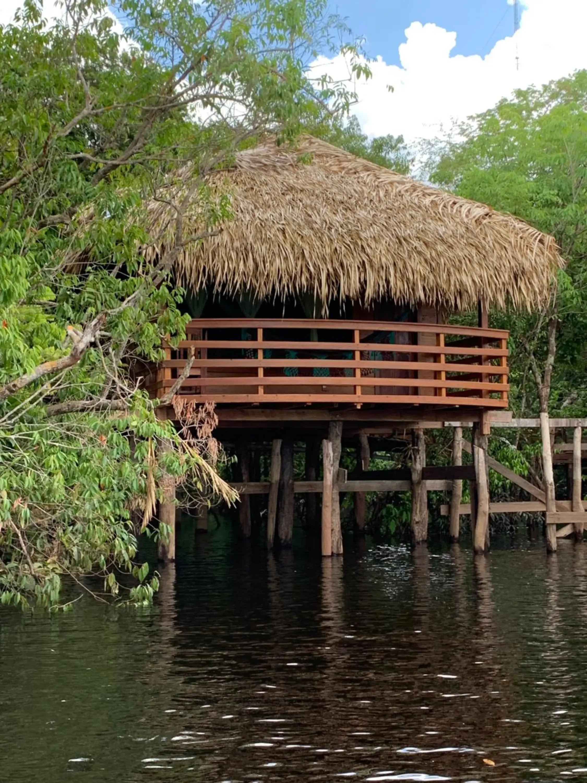 Quadruple Room with Lake View - single occupancy in Juma Amazon Lodge Quadruple Room with Lake View - single occupancy in Juma Amazon Lodge