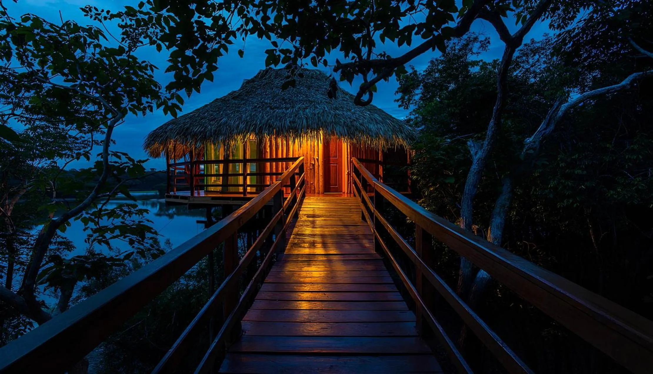 Night in Juma Amazon Lodge