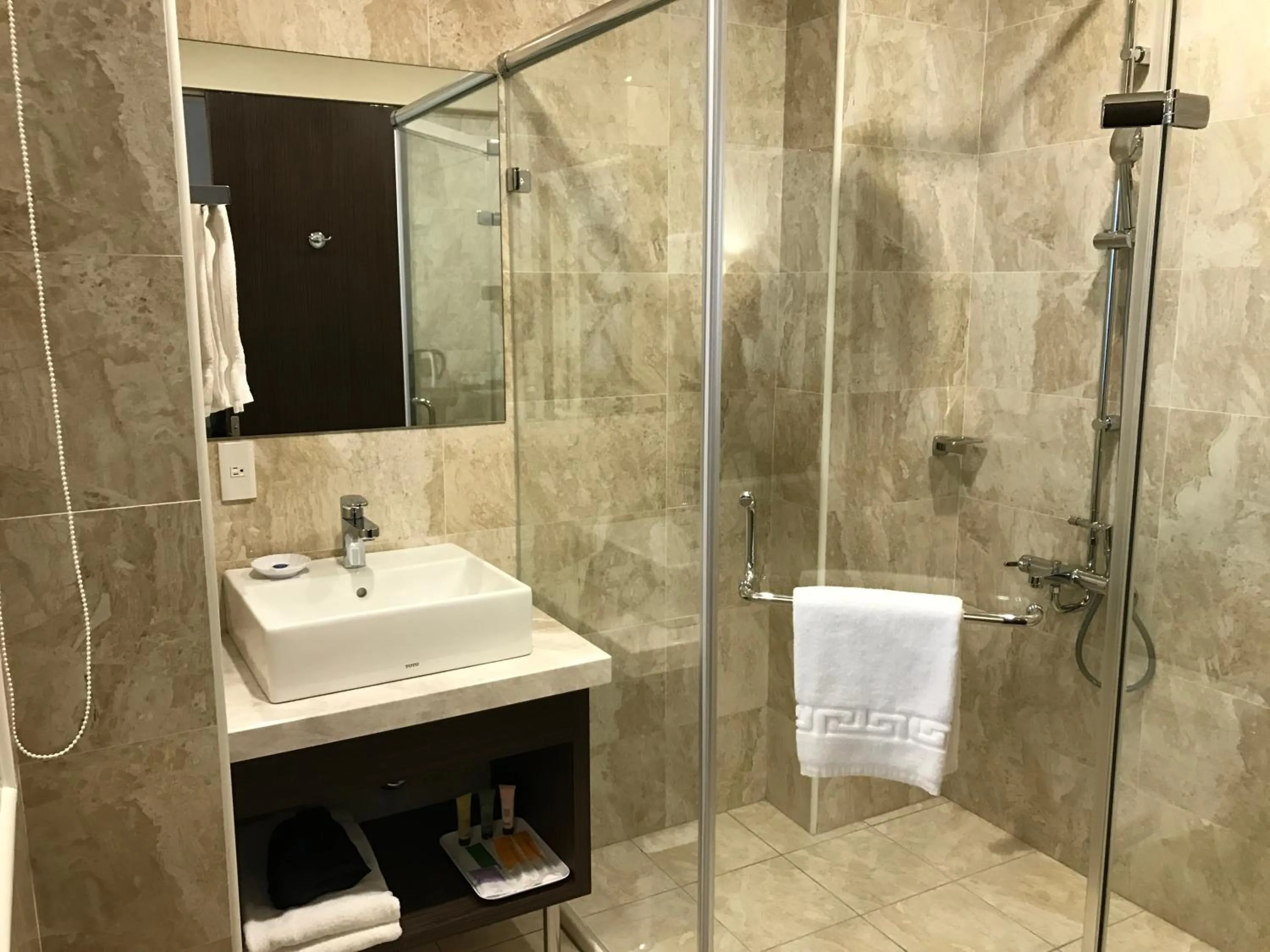 Bathroom in ML Hotel