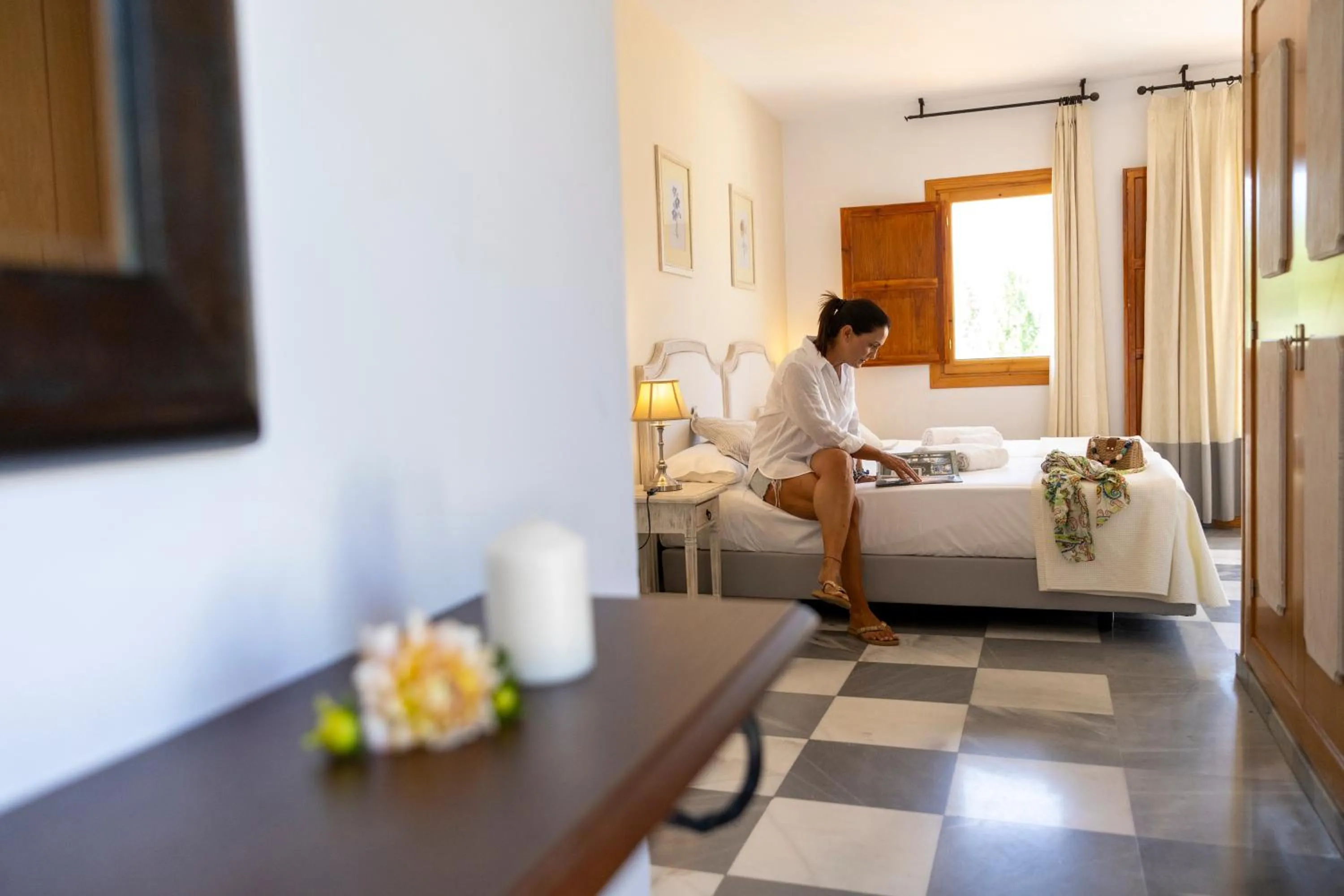 Bed in Villa Turística de Laujar de Andarax