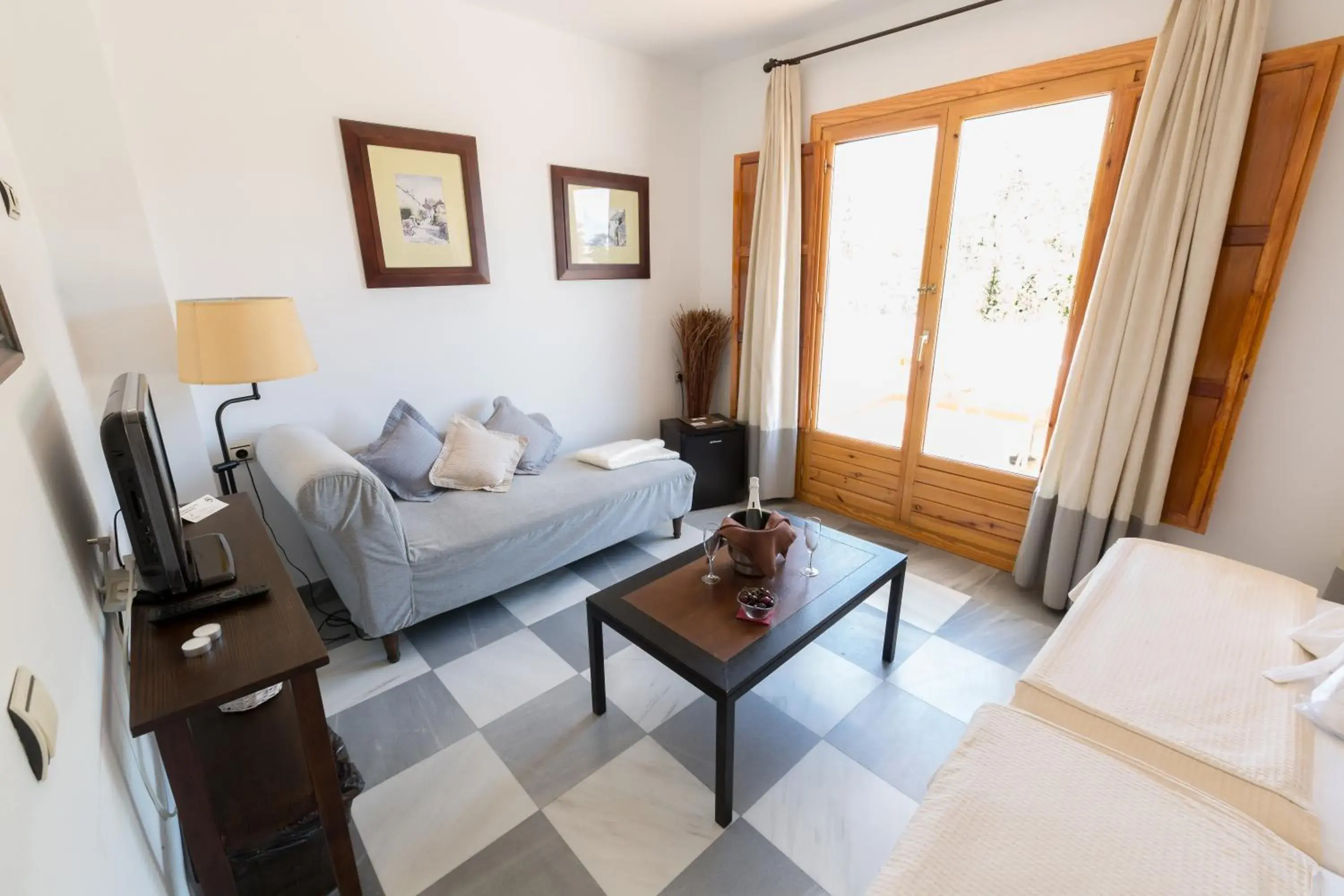 Bed in Villa Turística de Laujar de Andarax Bed in Villa Turística de Laujar de Andarax