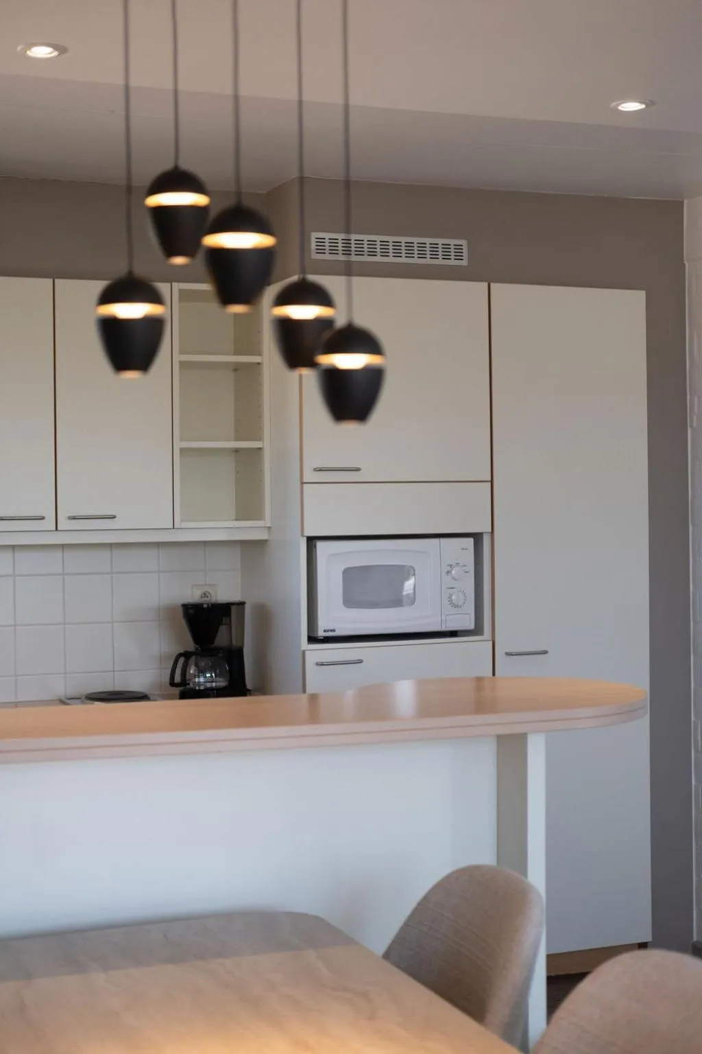 Kitchen or kitchenette in Vakantie Domein Ter Helme