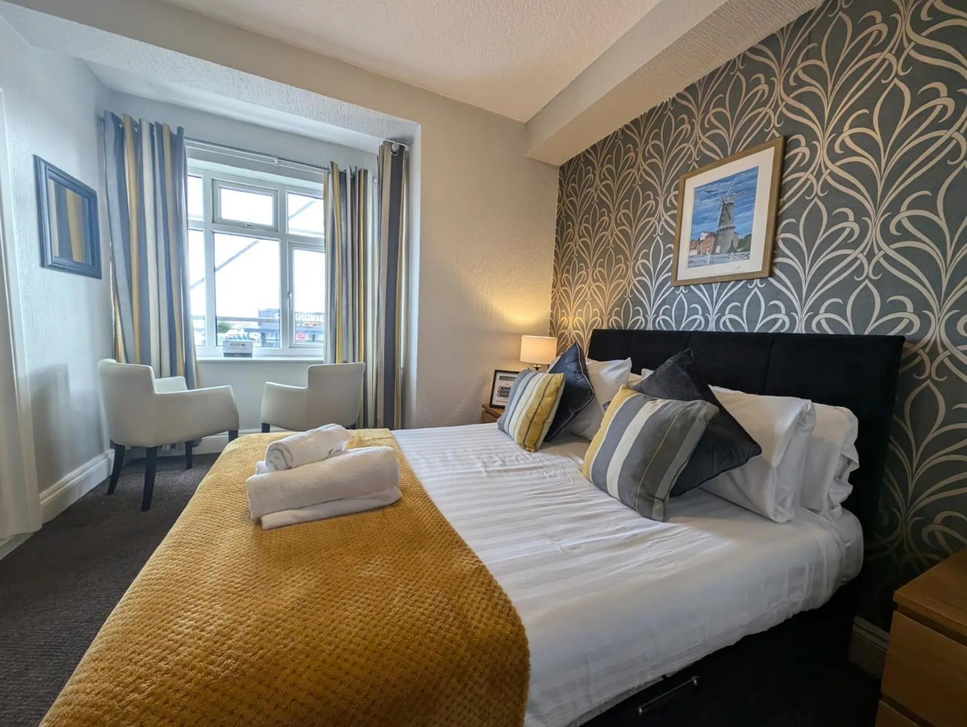 Bedroom in Coasters Holiday Apartments