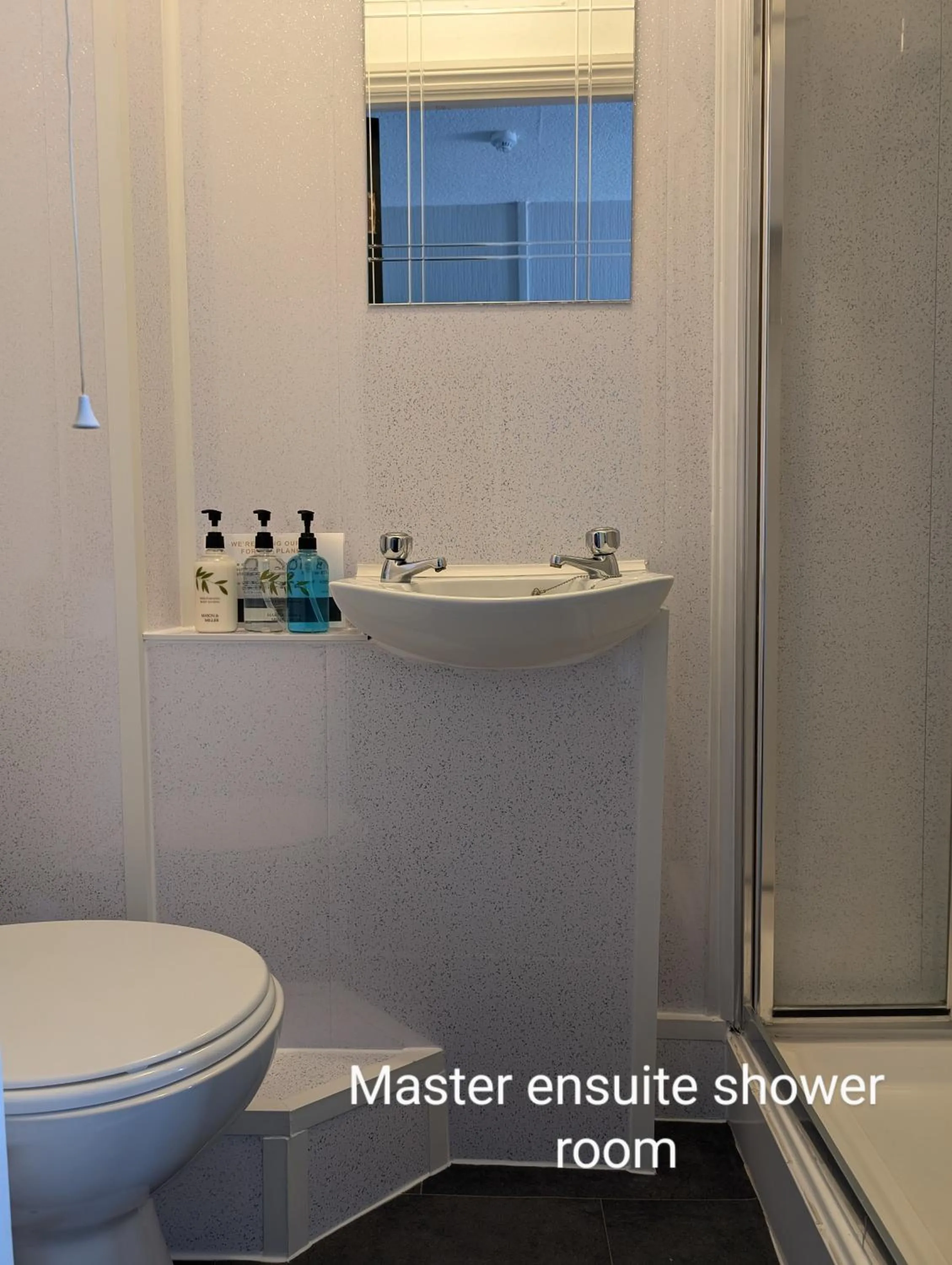 Shower in Coasters Holiday Apartments