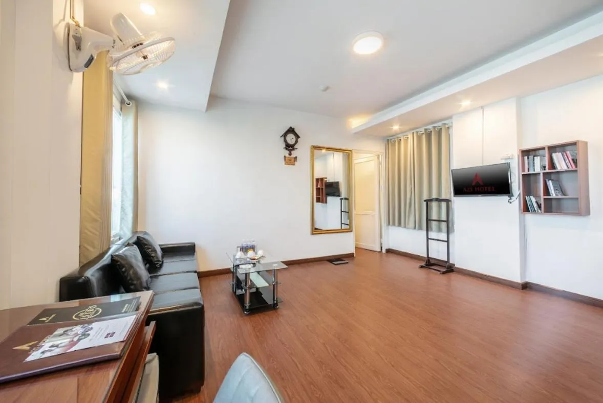 Seating area in A25 Hotel - 28 Trần Quý Cáp