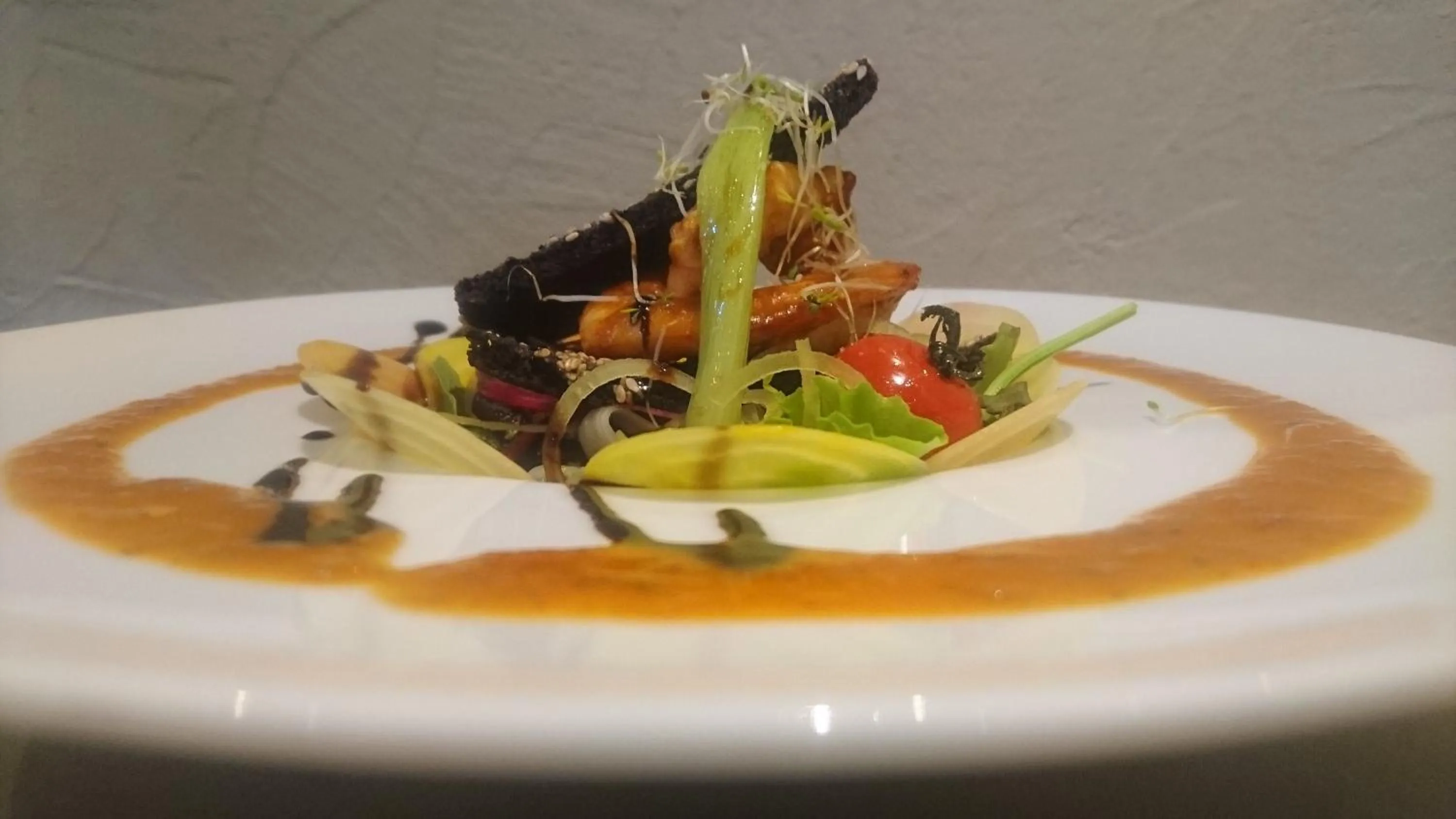 Food close-up in Logis Hôtel - Restaurant Résidence Les Cèdres