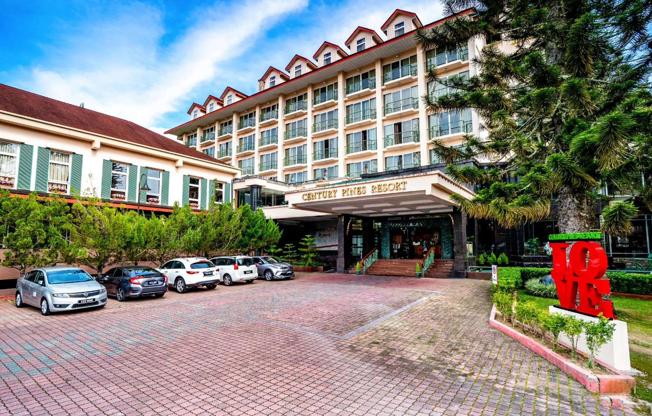 Property building in Century Pines Resort Cameron Highlands