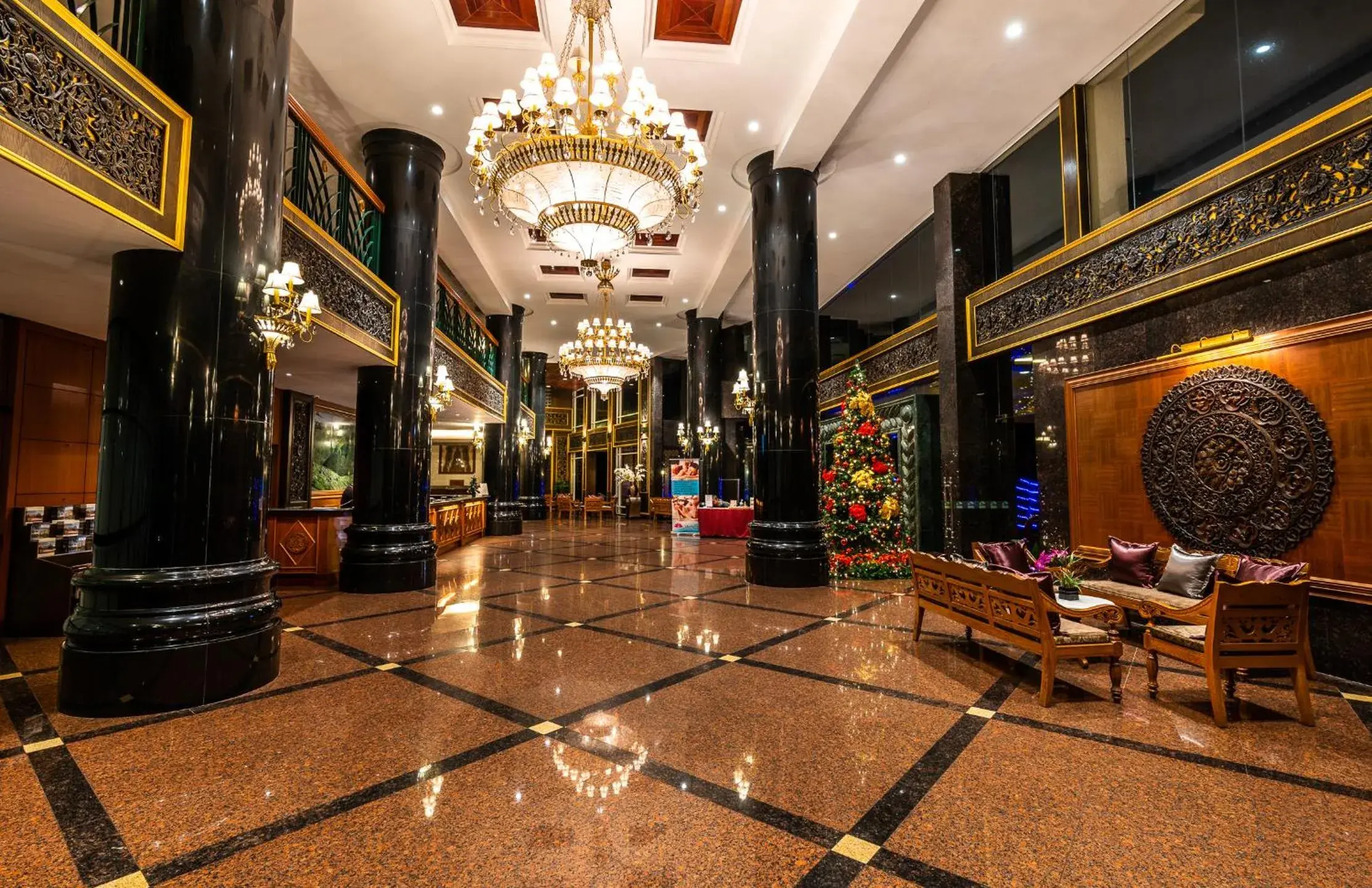Lobby or reception in Century Pines Resort Cameron Highlands Lobby or reception in Century Pines Resort Cameron Highlands