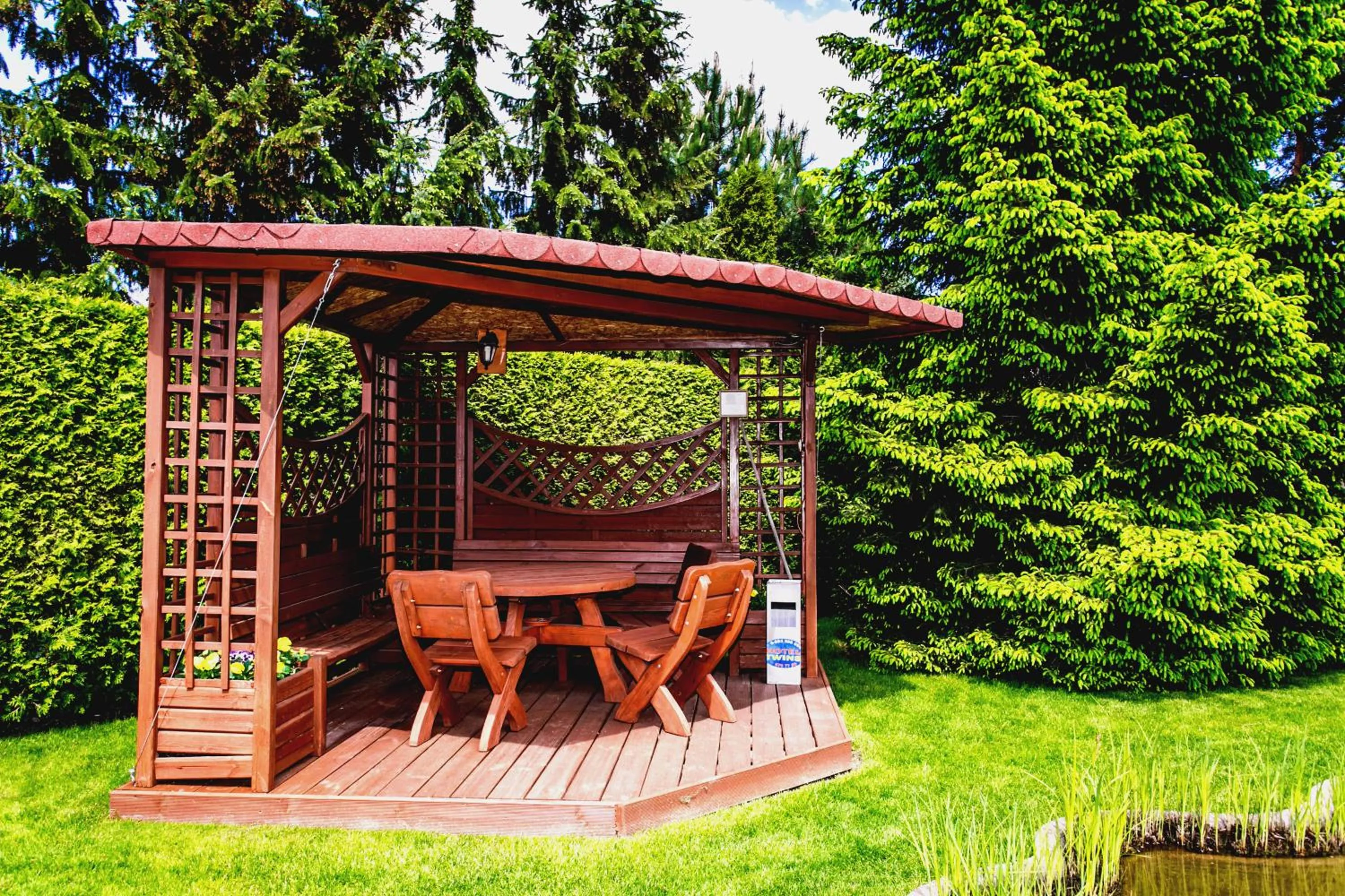 Garden in Hotel Twins