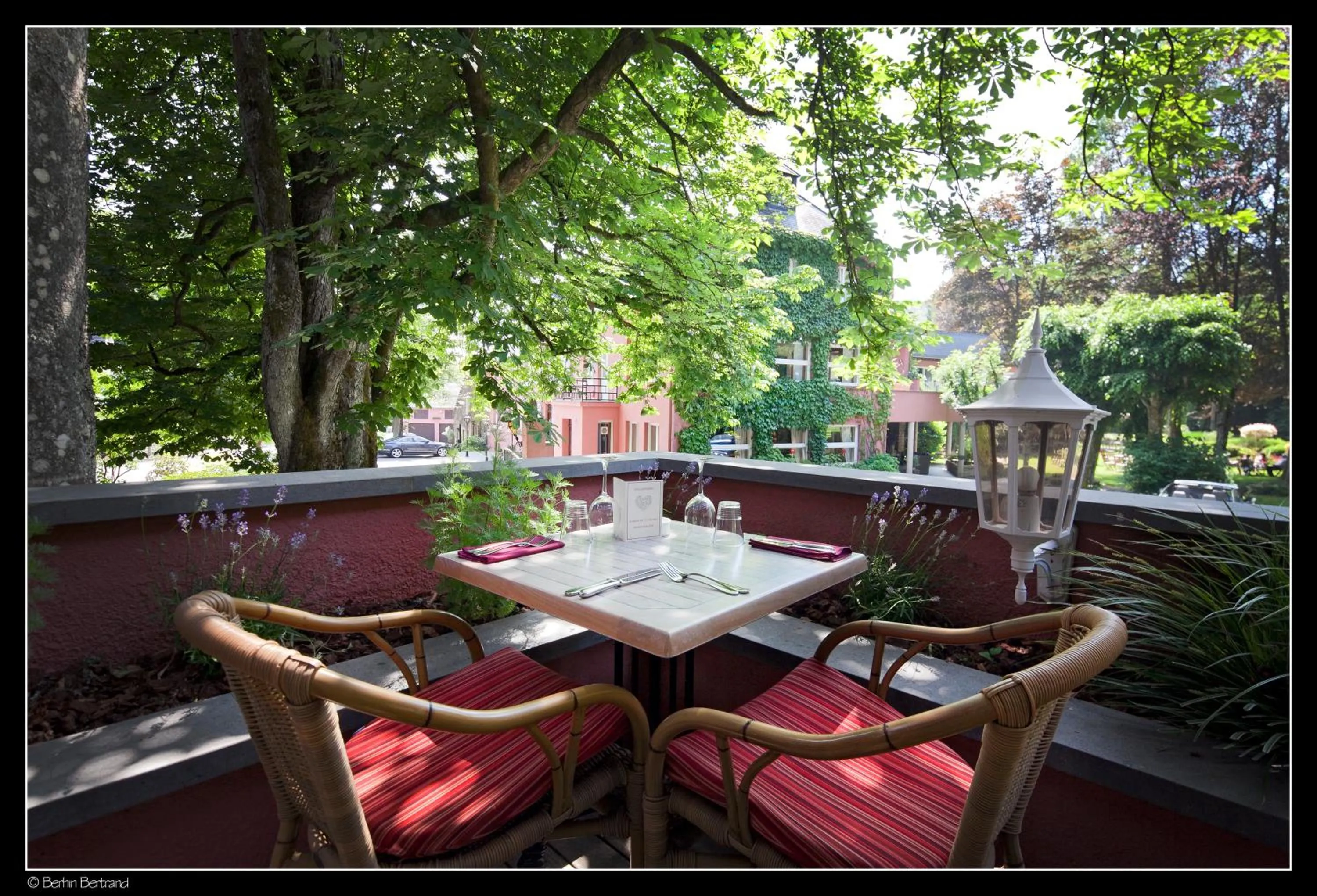 Balcony/Terrace in Auberge De La Gaichel
