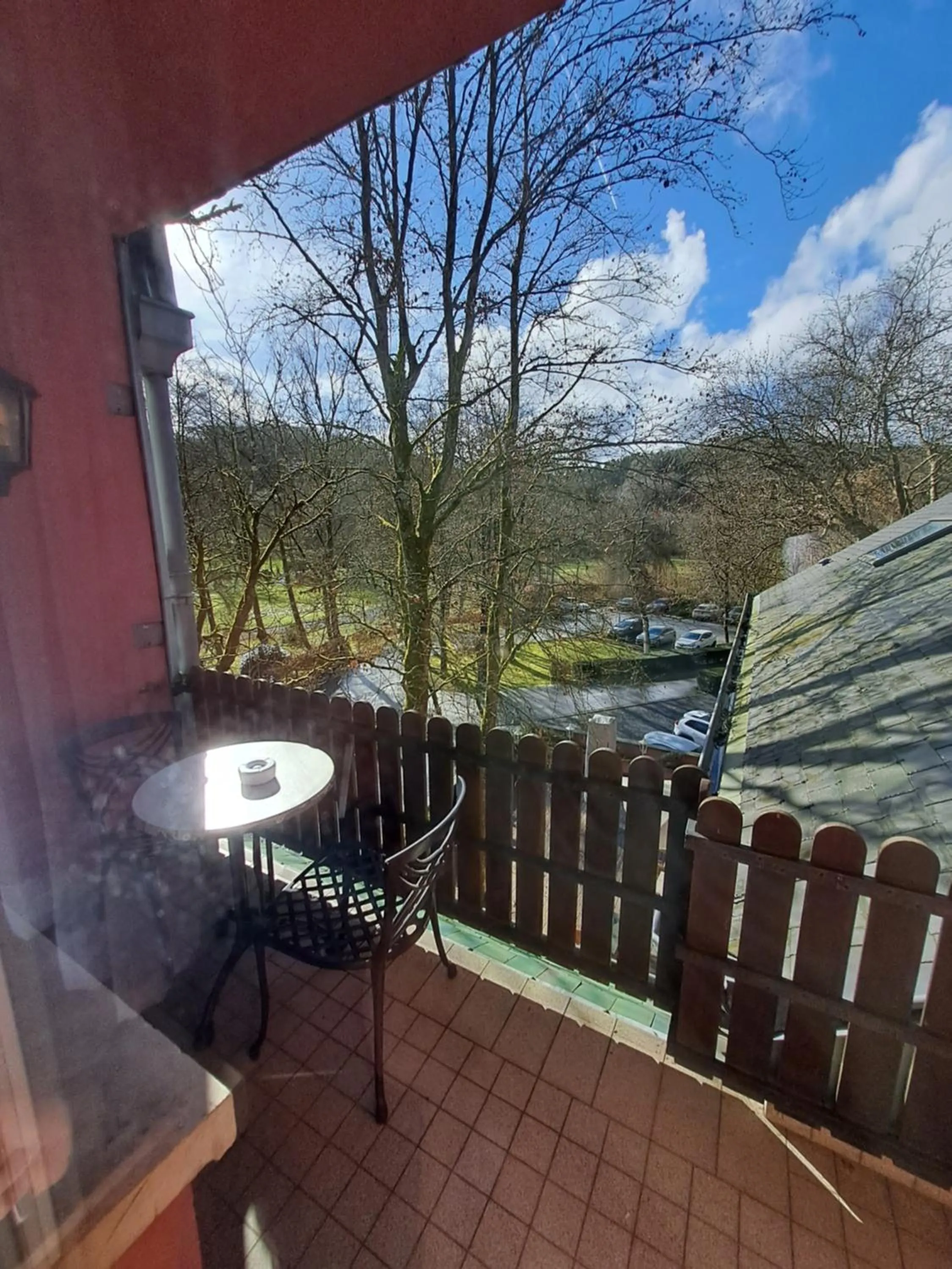 Balcony/Terrace in Auberge De La Gaichel