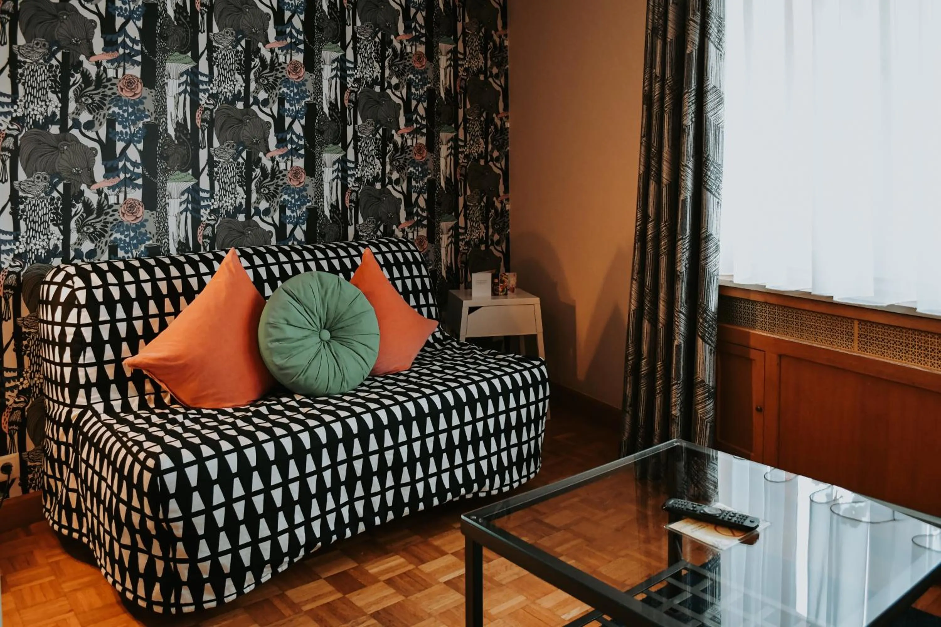 Seating area in Auberge De La Gaichel