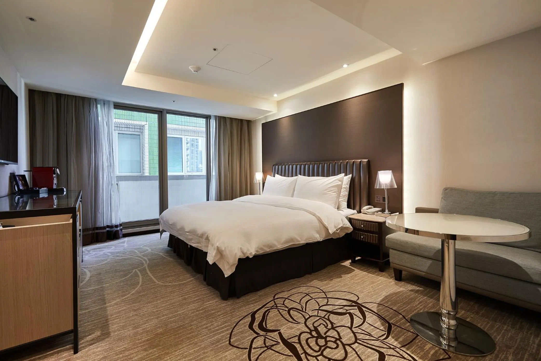 On site, Bed in K Hotel Taipei Chang-An