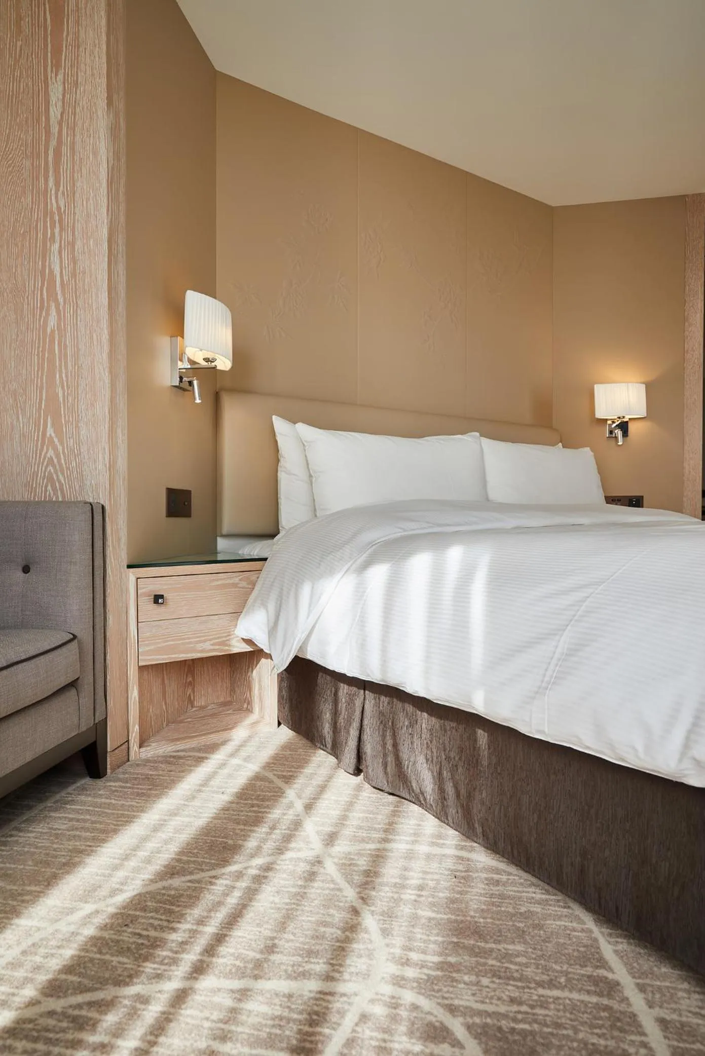 On site, Bed in K Hotel Taipei Chang-An