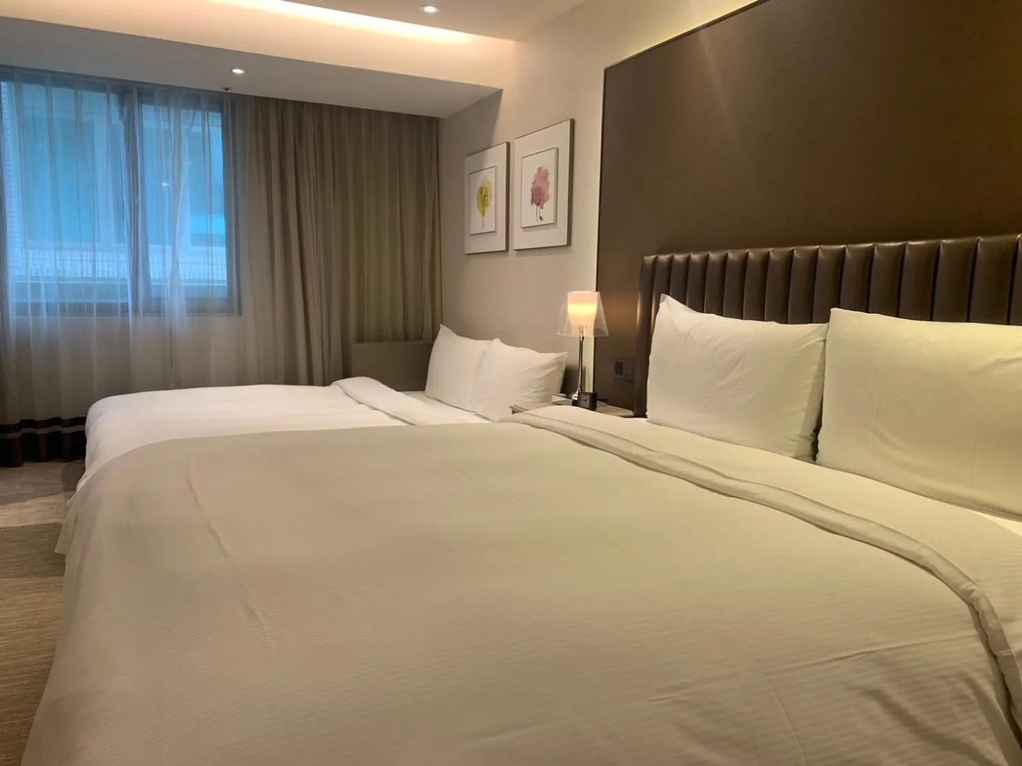 Bed in K Hotel Taipei Chang-An