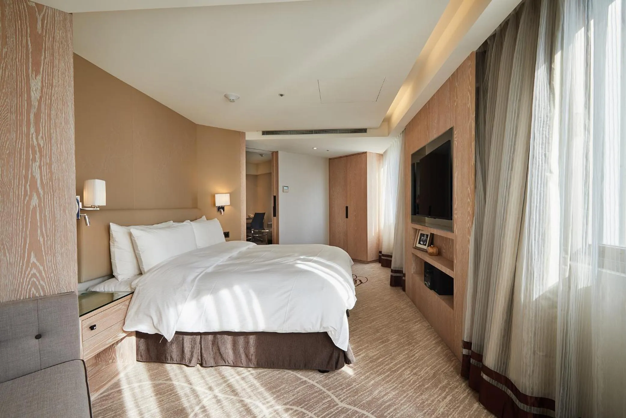 On site, Bed in K Hotel Taipei Chang-An