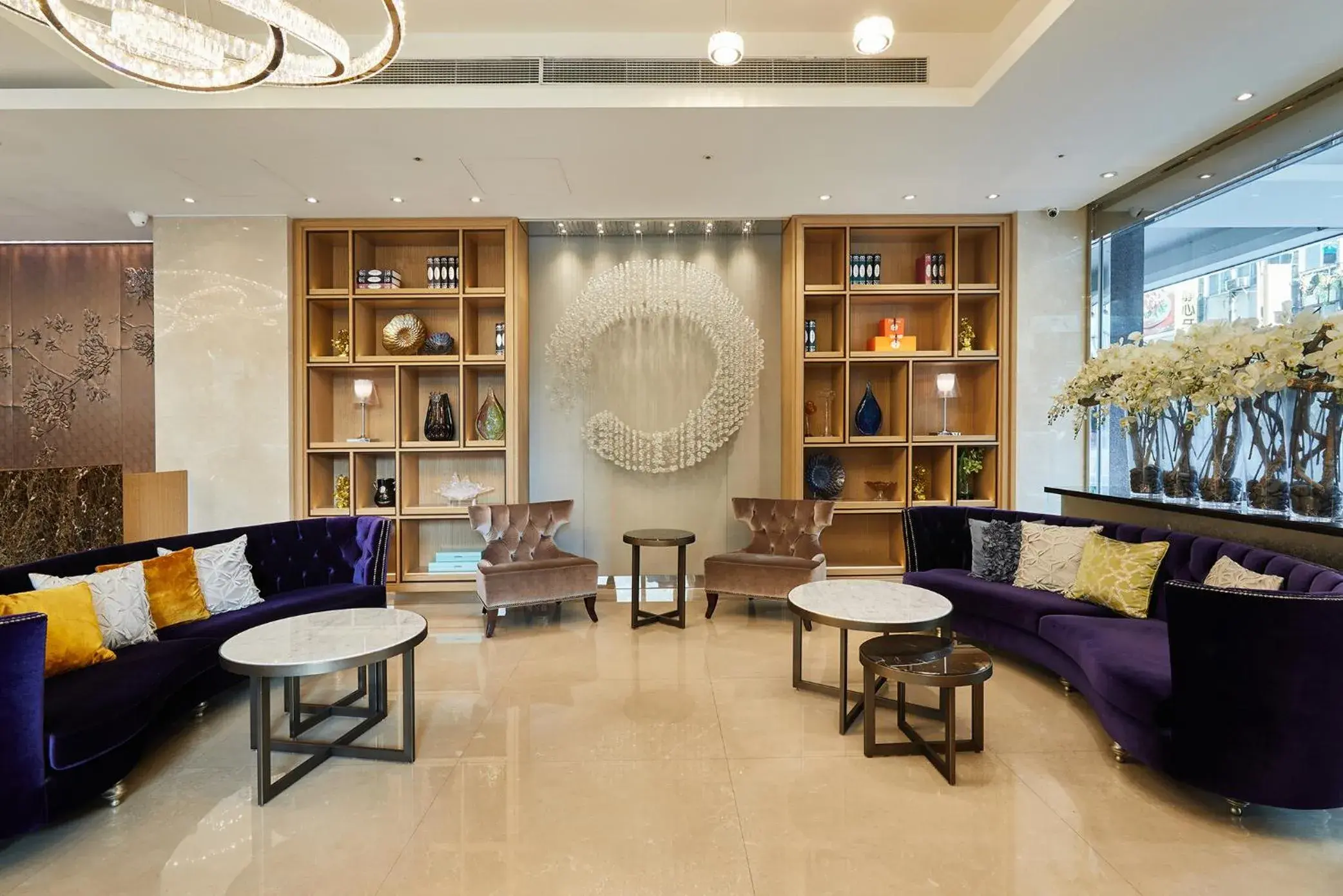 Lobby or reception in K Hotel Taipei Chang-An Lobby or reception in K Hotel Taipei Chang-An