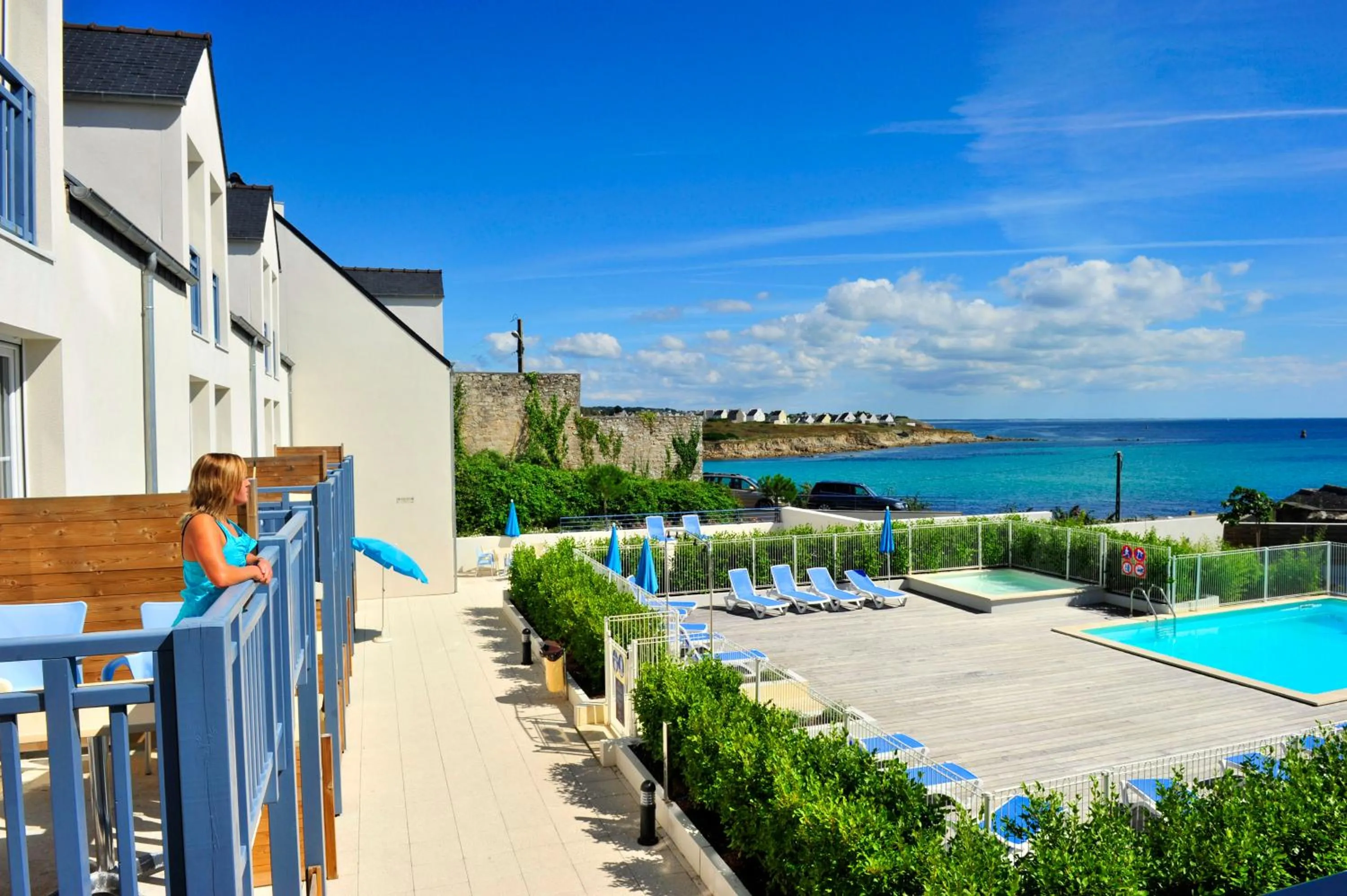 Sea view in Résidence Goélia An Douar