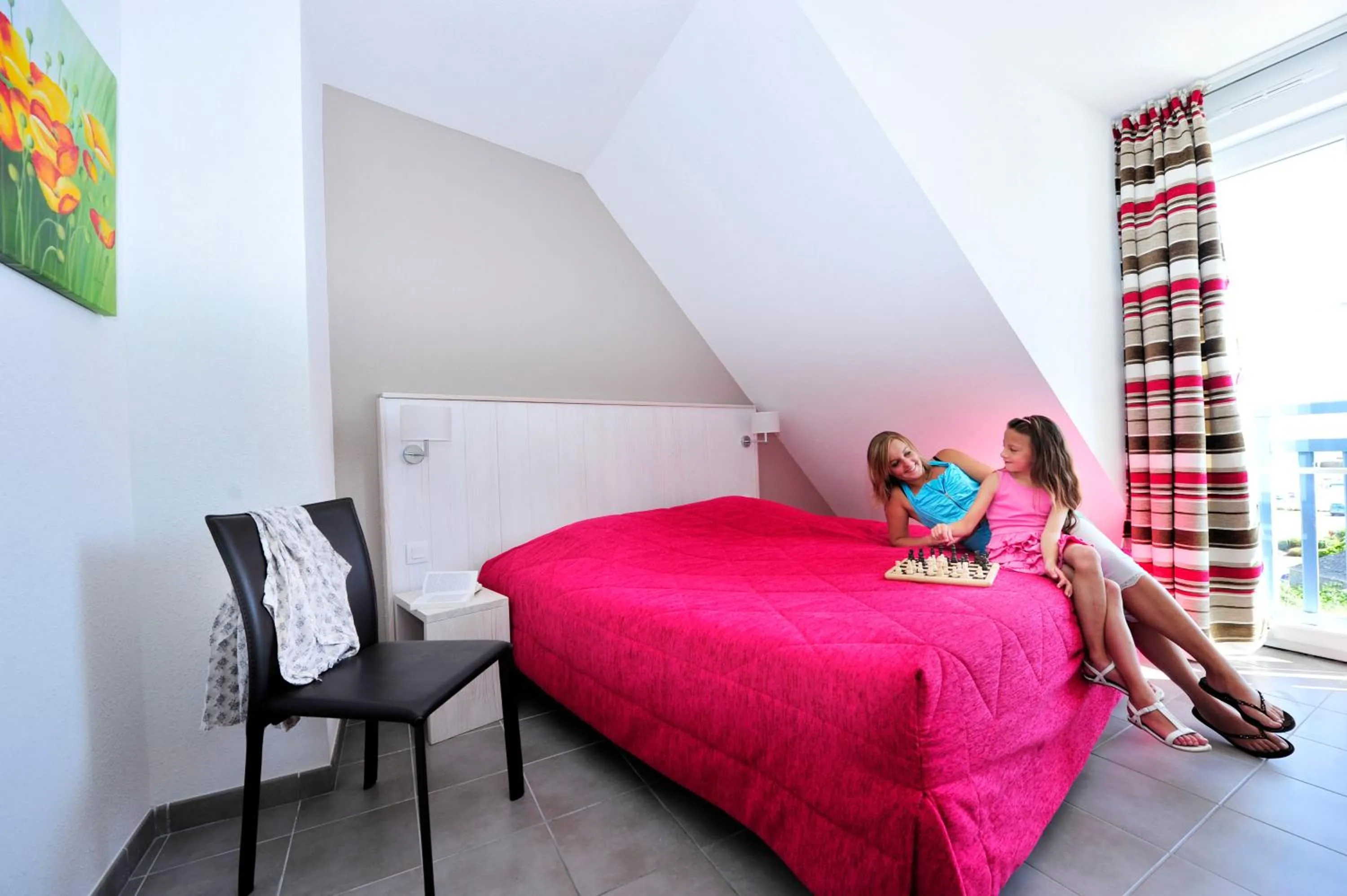 Bedroom, Bed in Résidence Goélia An Douar