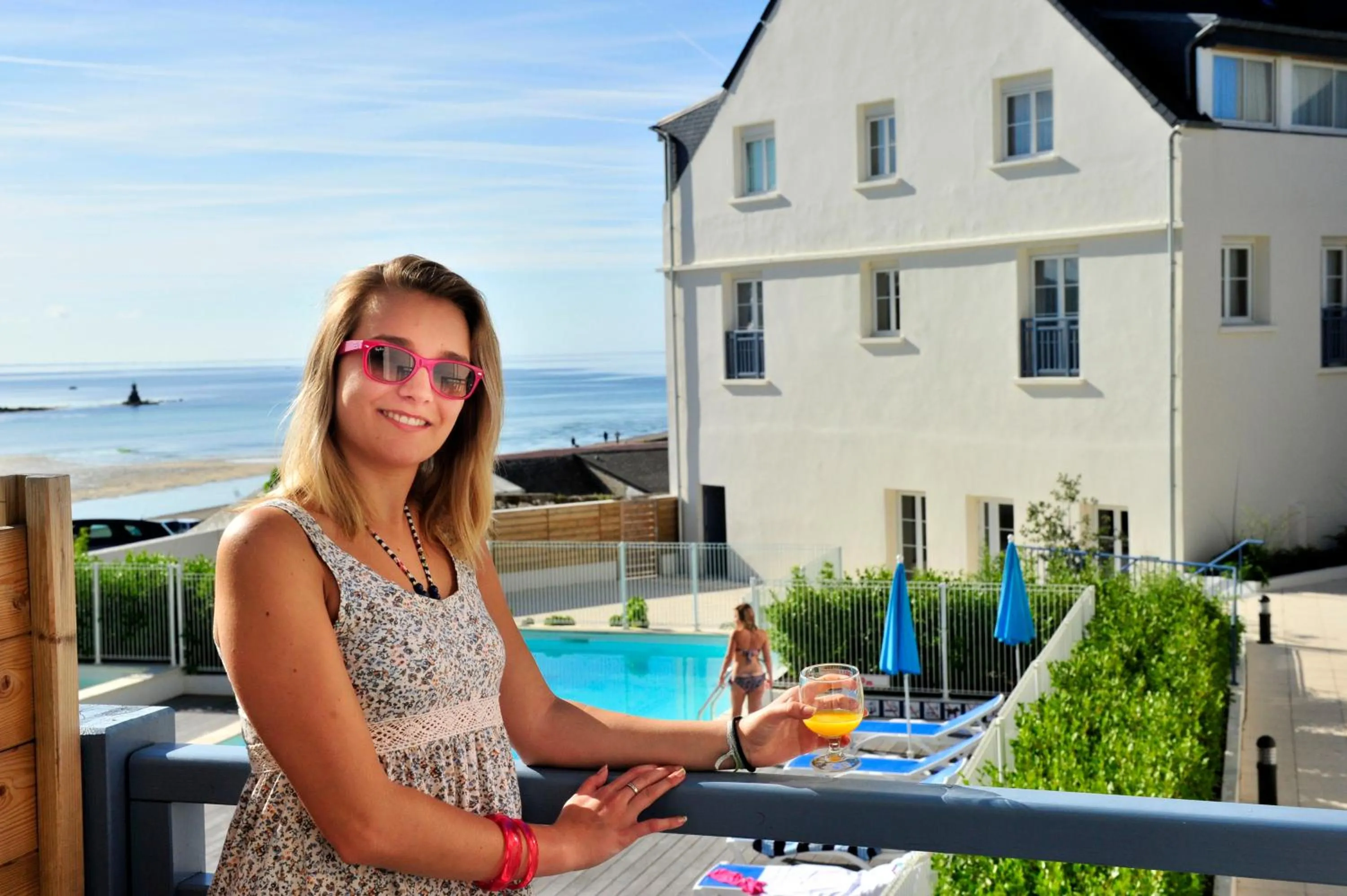 Balcony/Terrace in Résidence Goélia An Douar