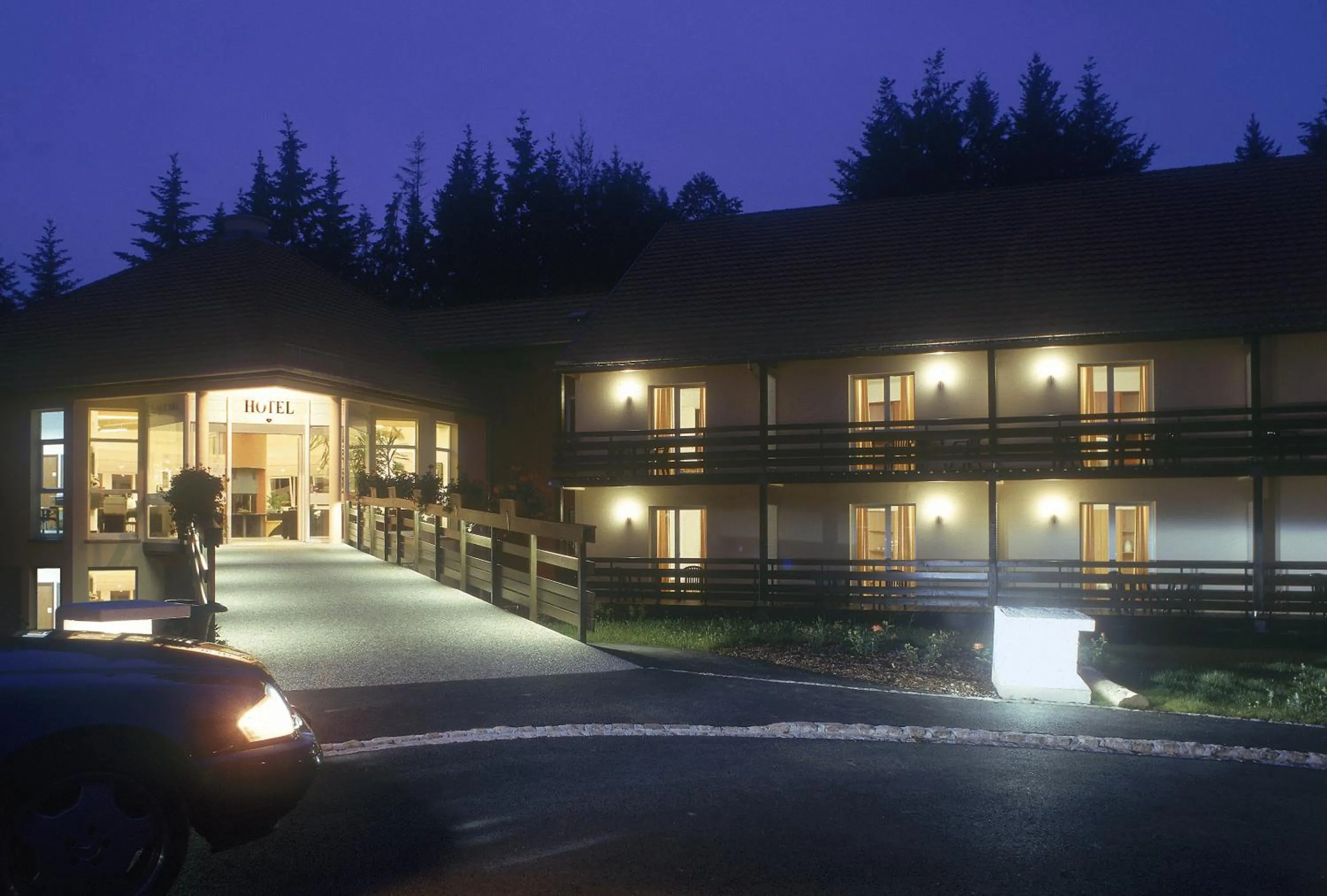 Facade/entrance in Hôtel Restaurant La Vallée Noble, proche Eguisheim Colmar