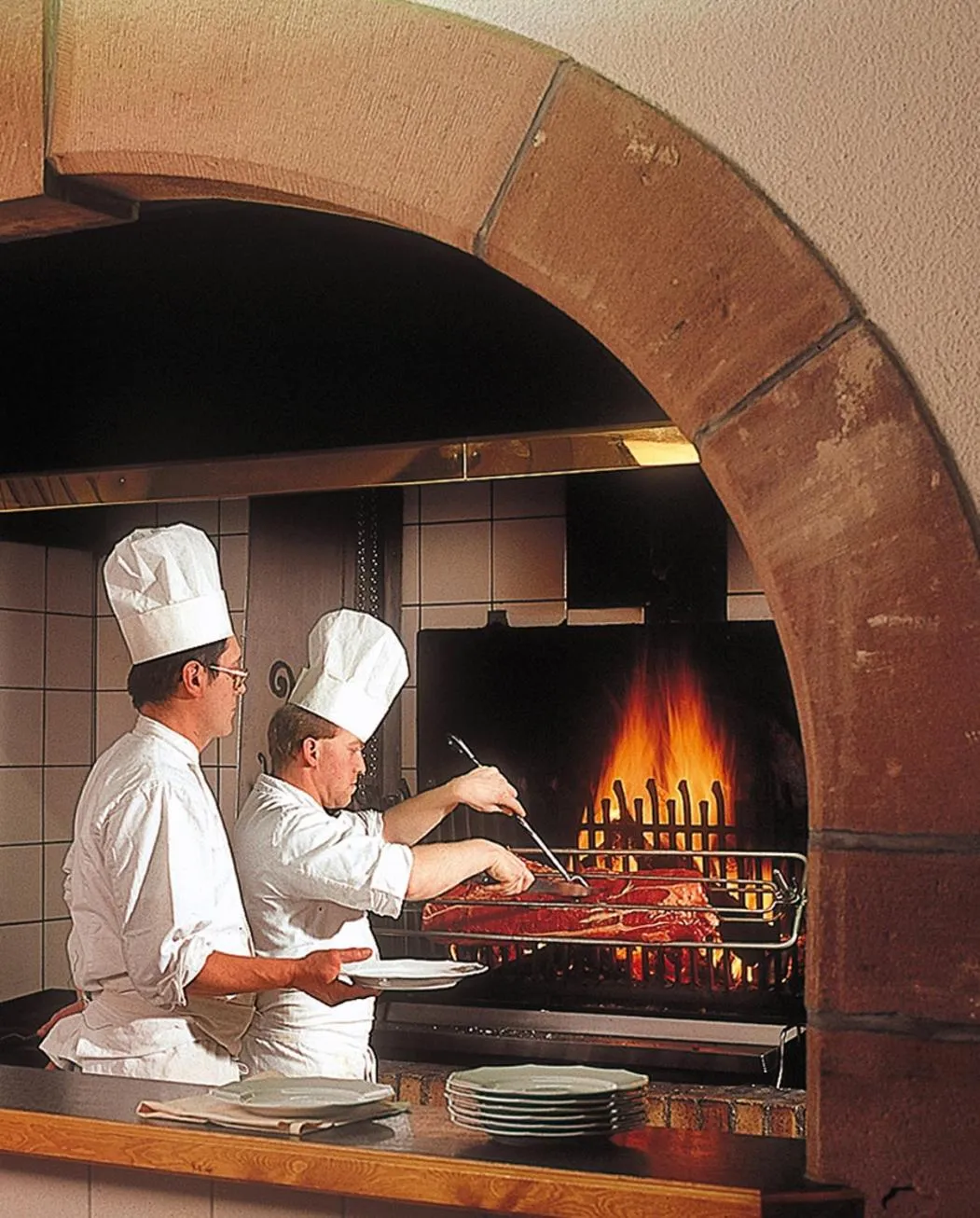 People in Hôtel Restaurant La Vallée Noble, proche Eguisheim Colmar