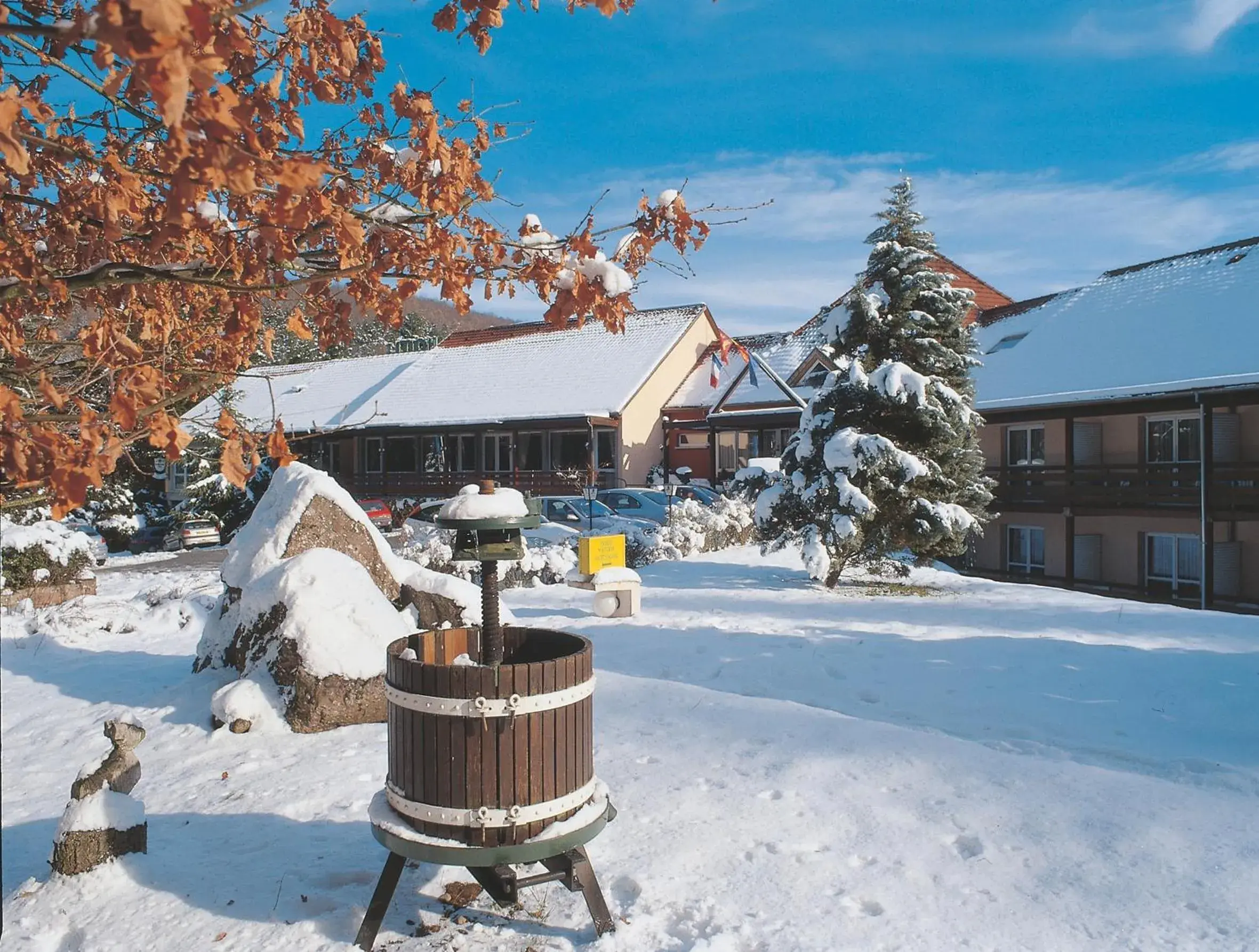Facade/entrance in Hôtel Restaurant La Vallée Noble, proche Eguisheim Colmar Facade/entrance in Hôtel Restaurant La Vallée Noble, proche Eguisheim Colmar