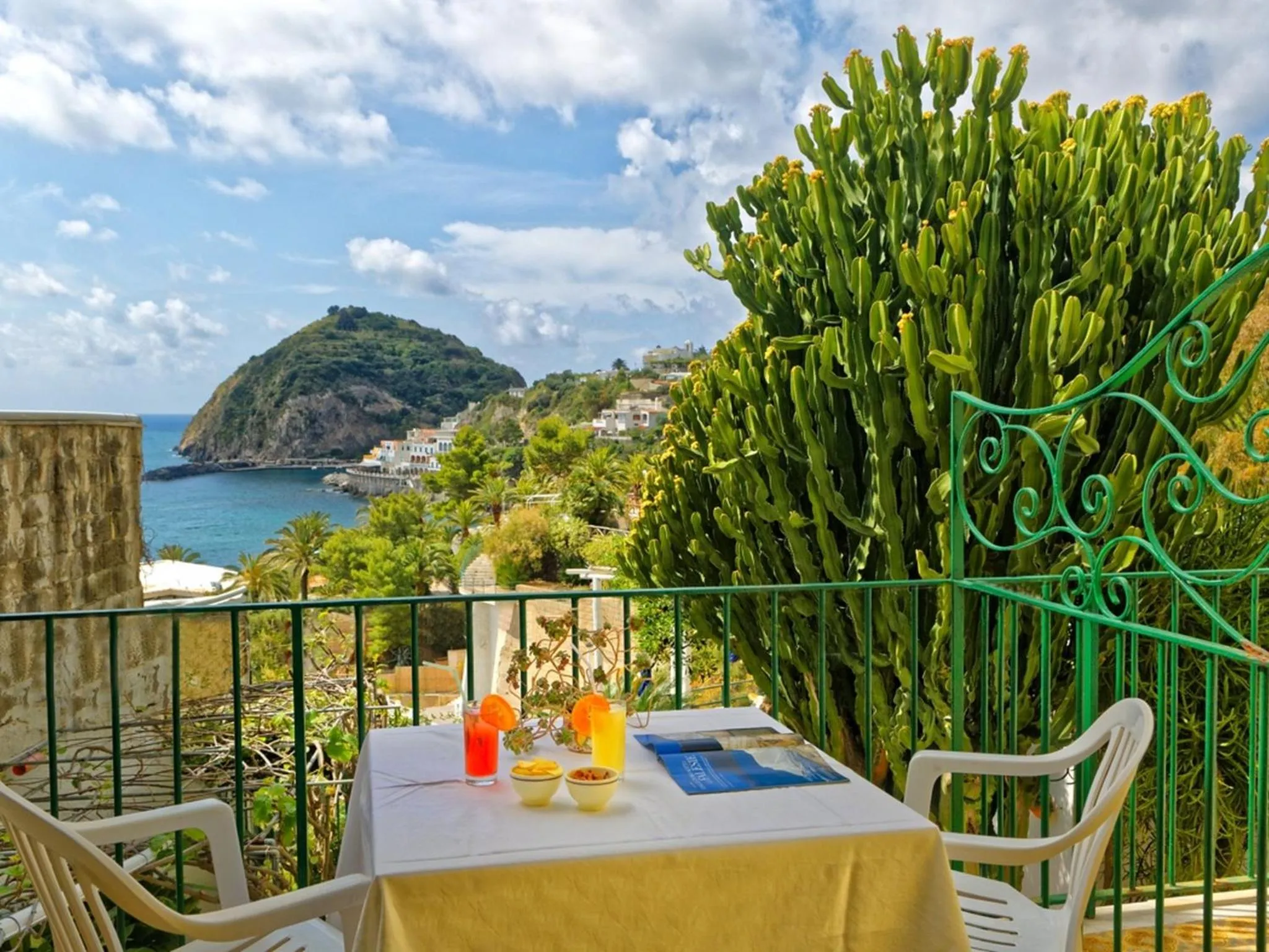 Garden in Hotel Villa Franz