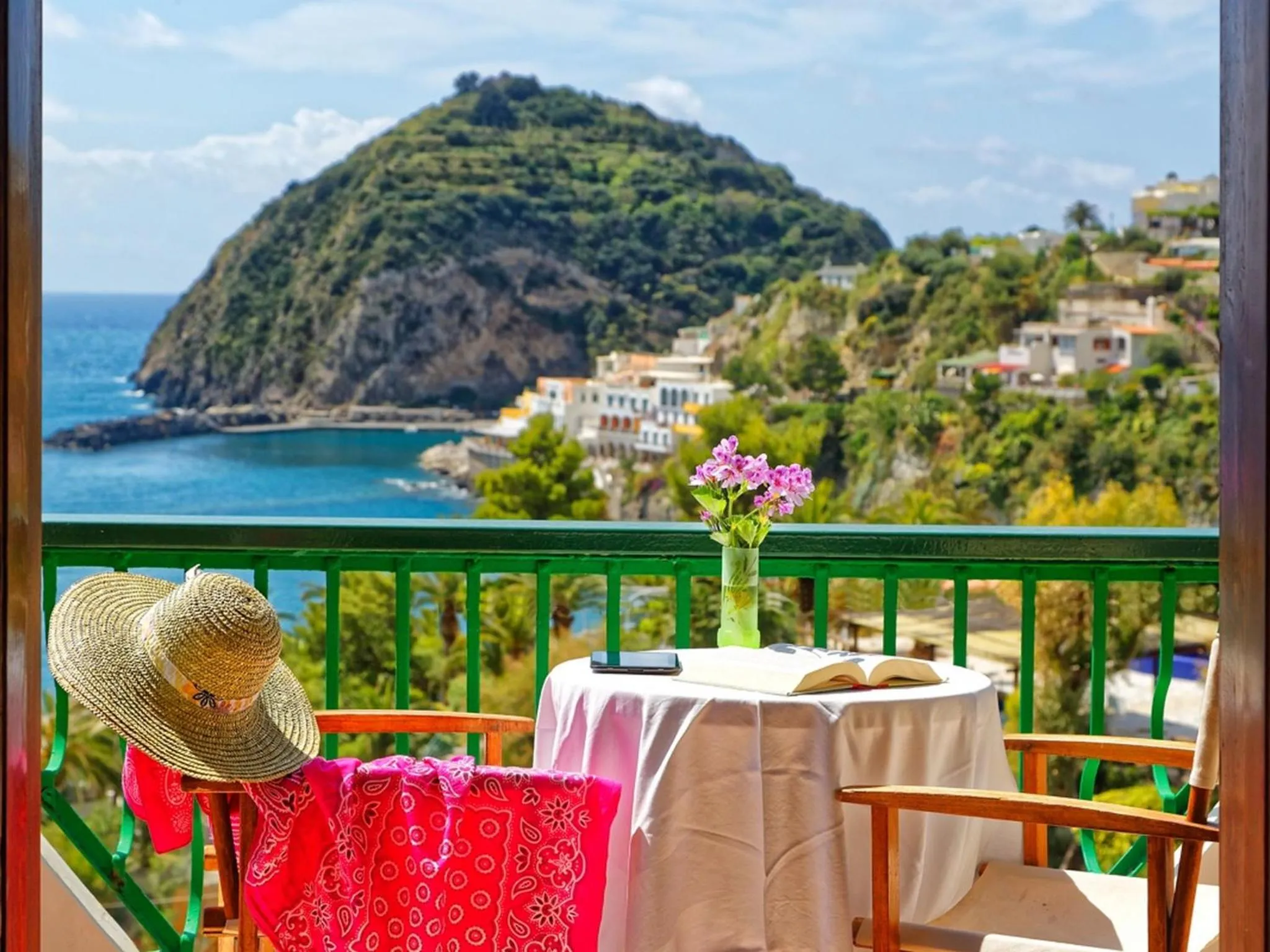 Sea view in Hotel Villa Franz