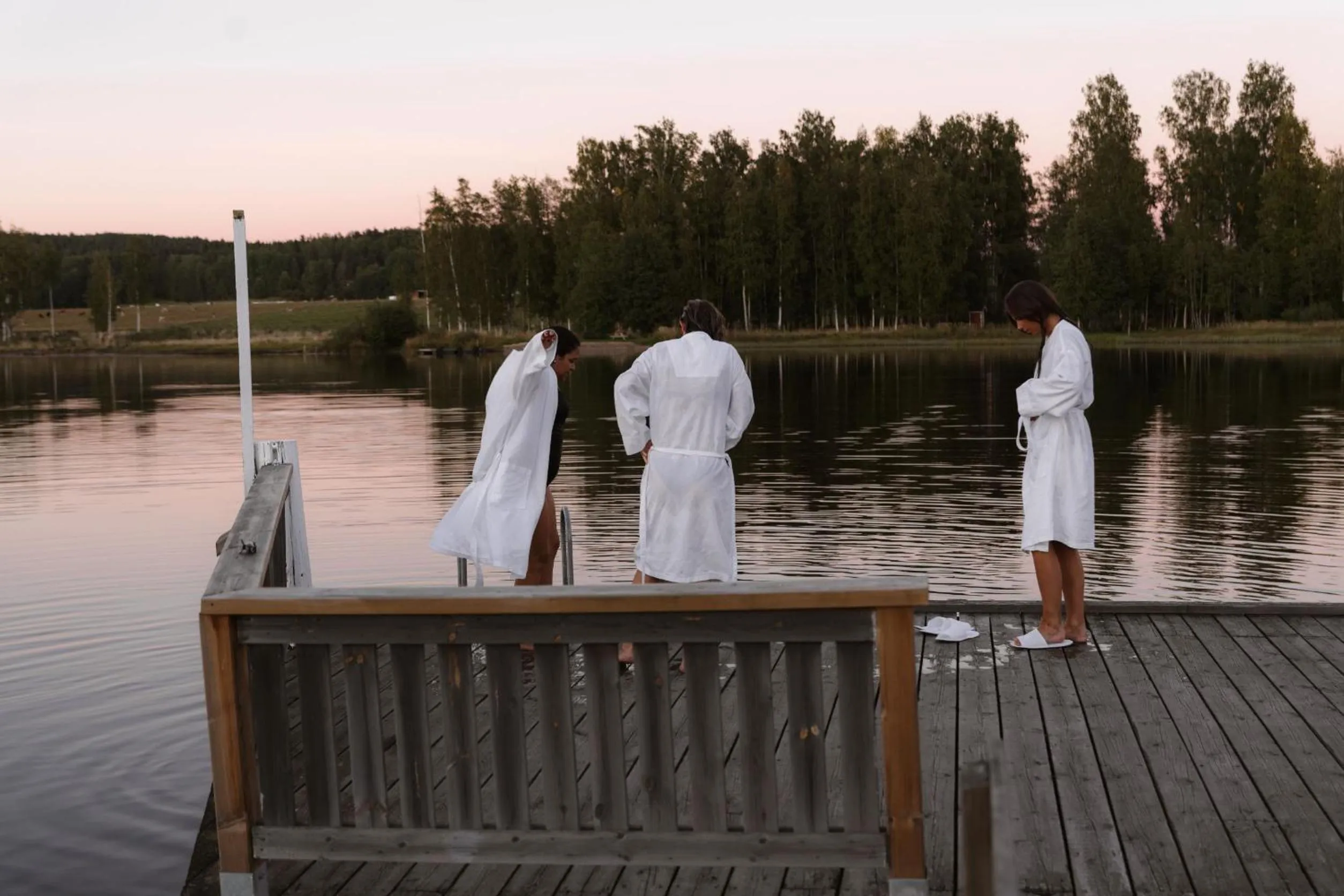 Open Air Bath in Ulvsby Herrgård