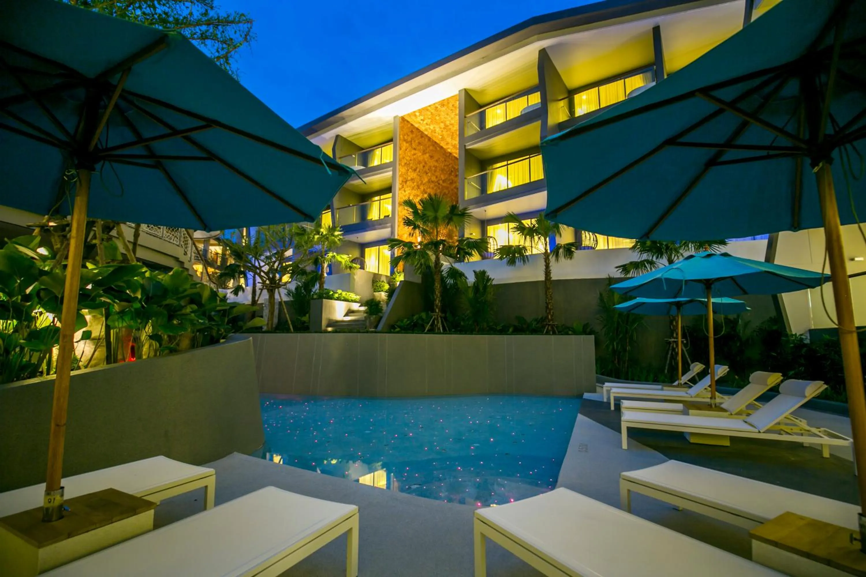 Swimming pool in The SIS Kata Resort - Adult Only