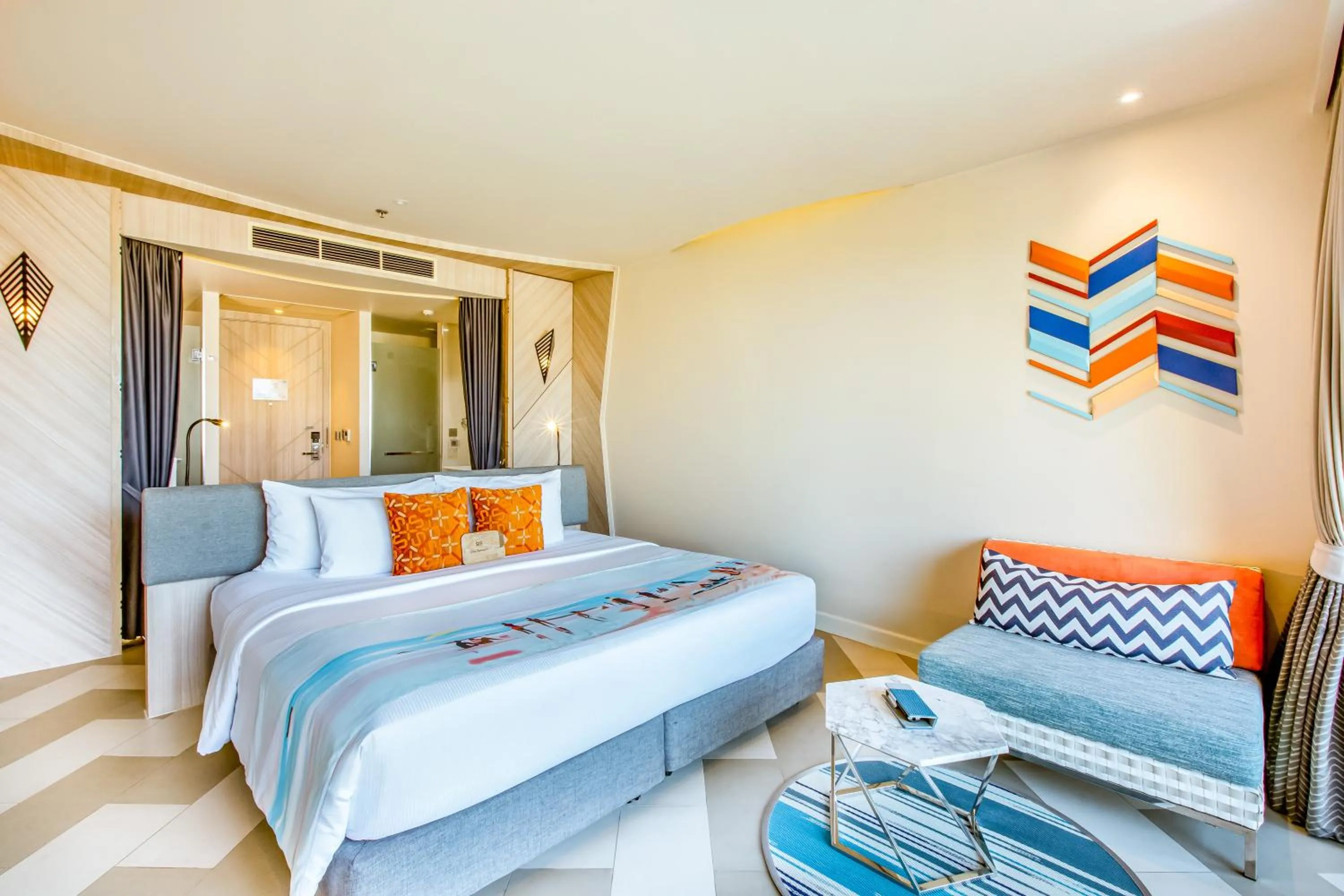 Bedroom, Bed in The SIS Kata Resort - Adult Only