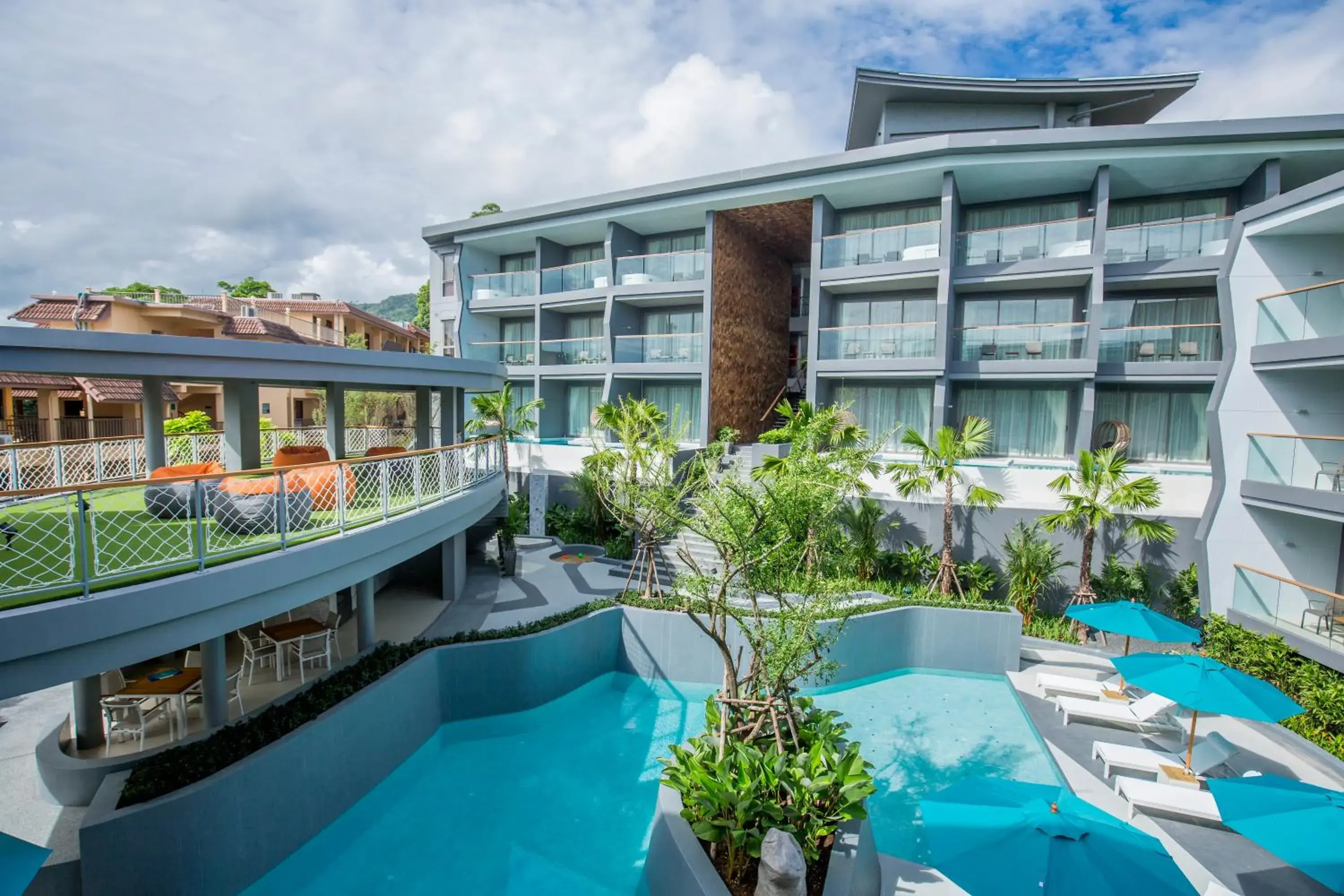 Swimming pool in The SIS Kata Resort - Adult Only Swimming pool in The SIS Kata Resort - Adult Only