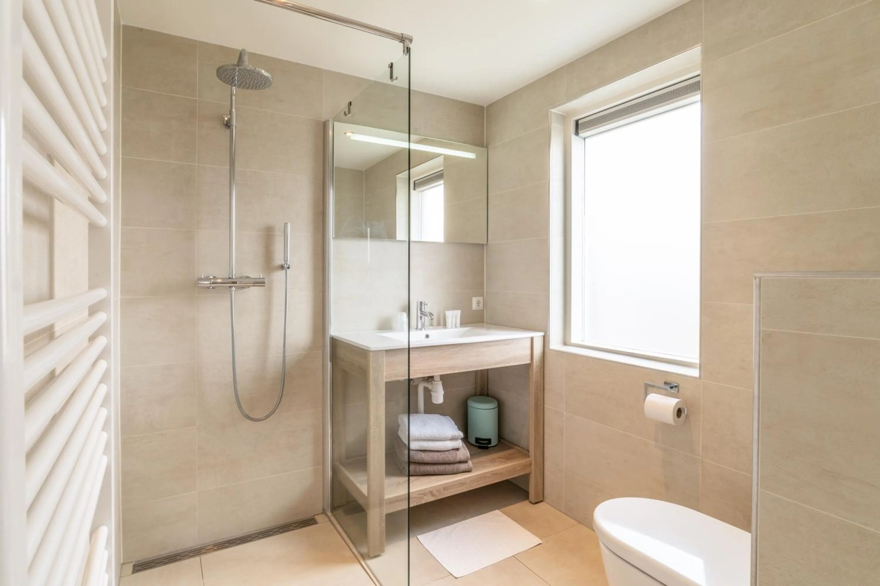 Shower in Het Vlielandhotel