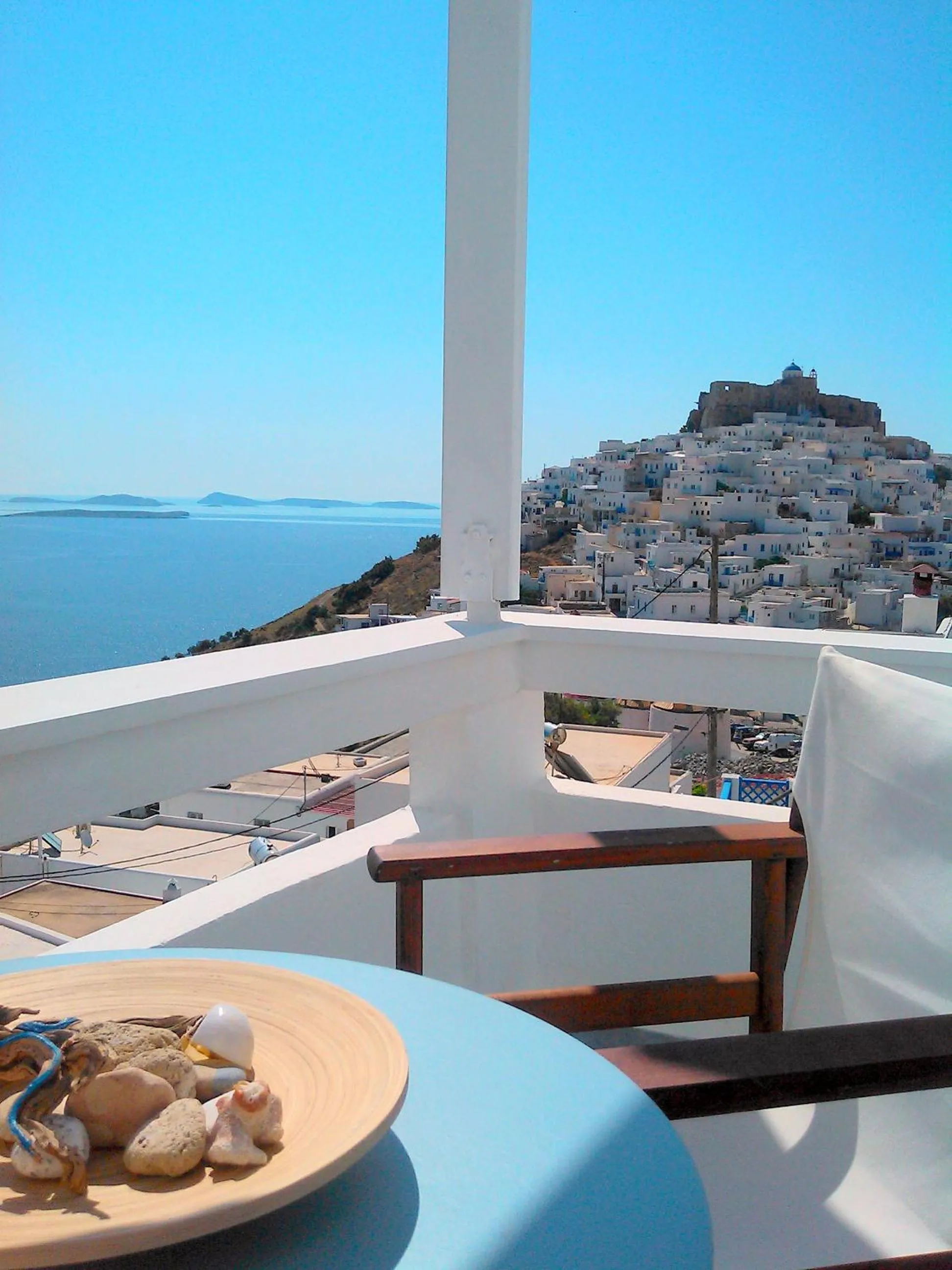 Balcony/Terrace in Studios Anemomilos