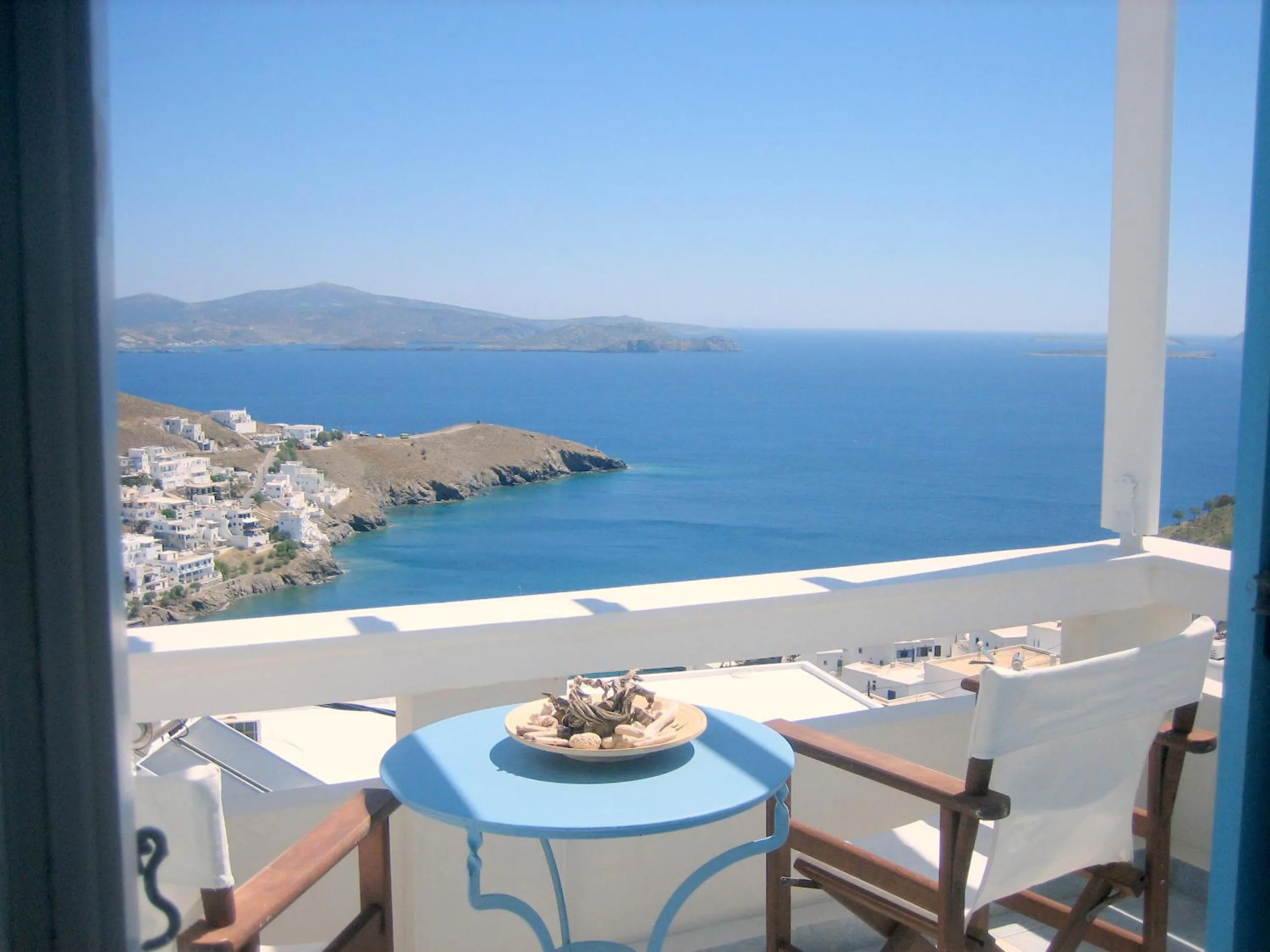 Balcony/Terrace in Studios Anemomilos