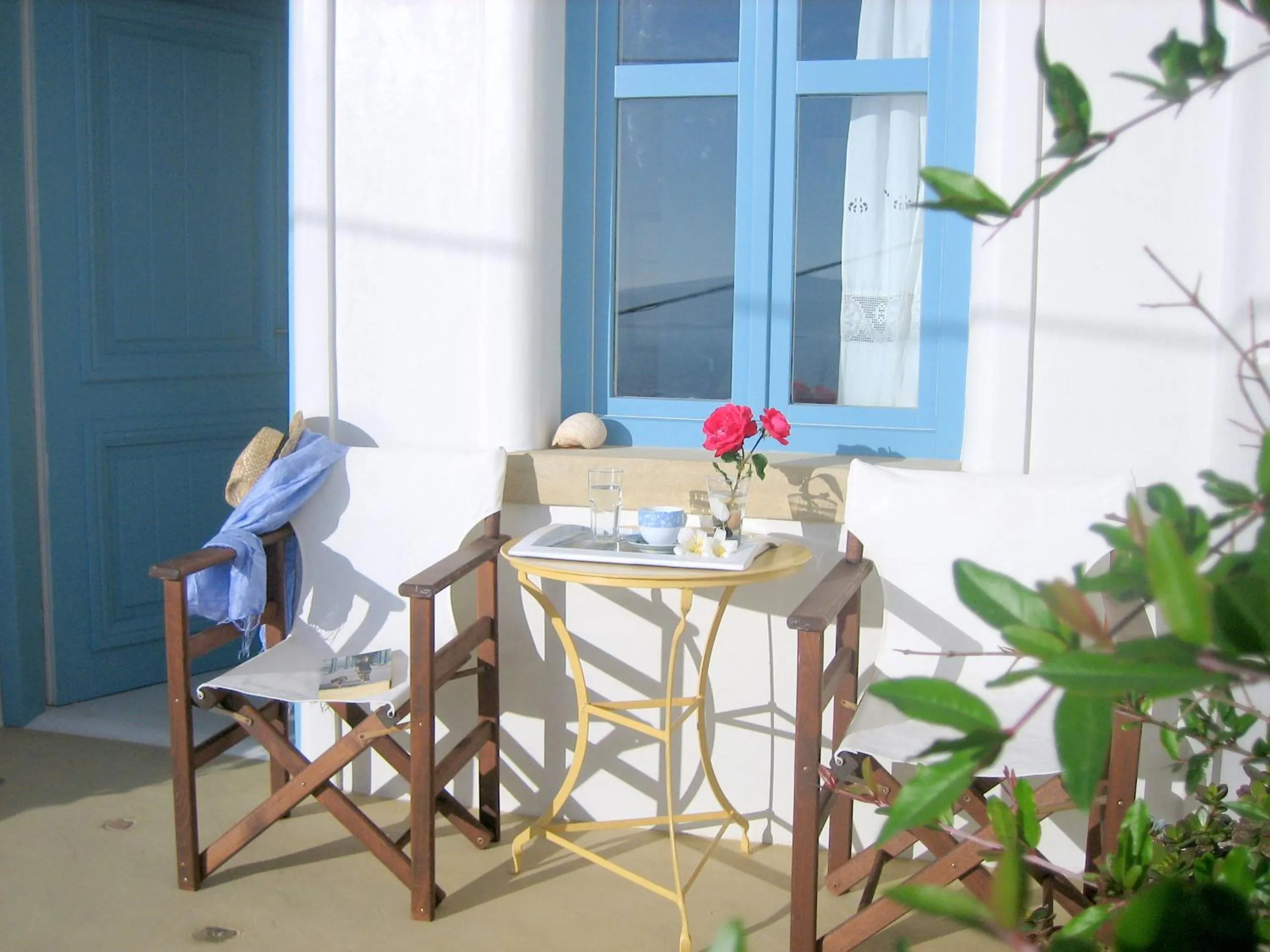 Balcony/Terrace in Studios Anemomilos
