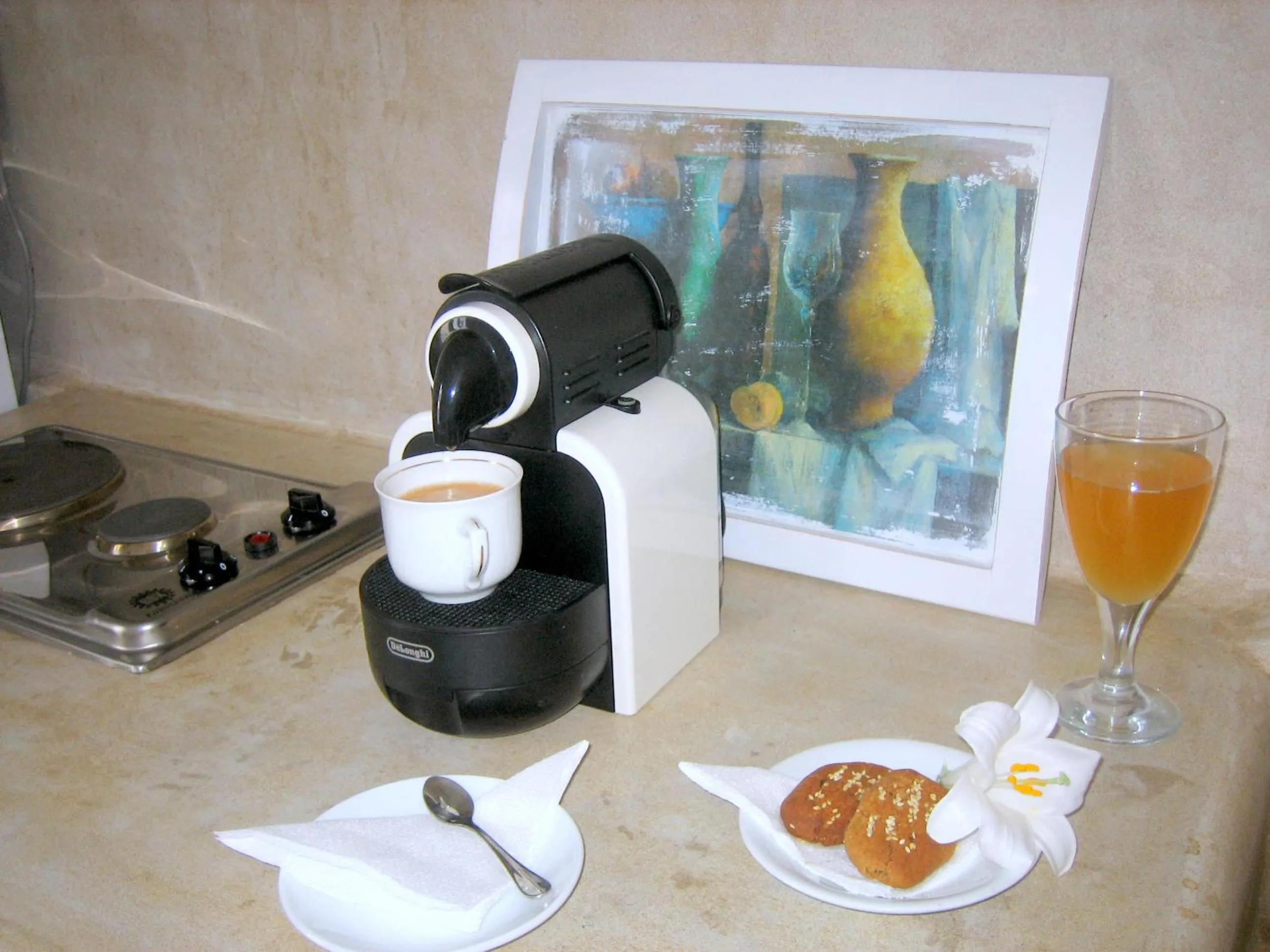 Kitchen or kitchenette in Studios Anemomilos
