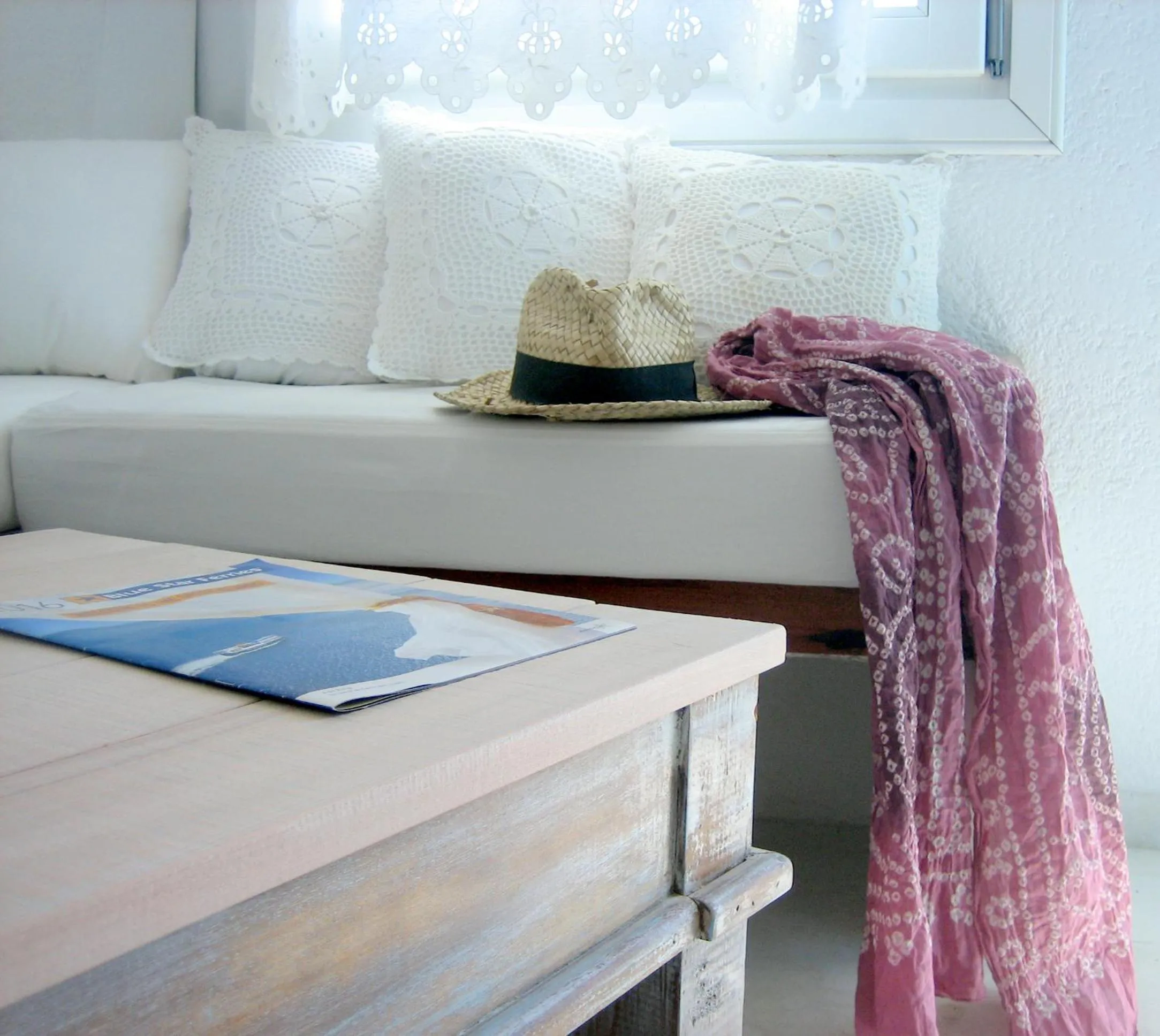 Living room in Studios Anemomilos