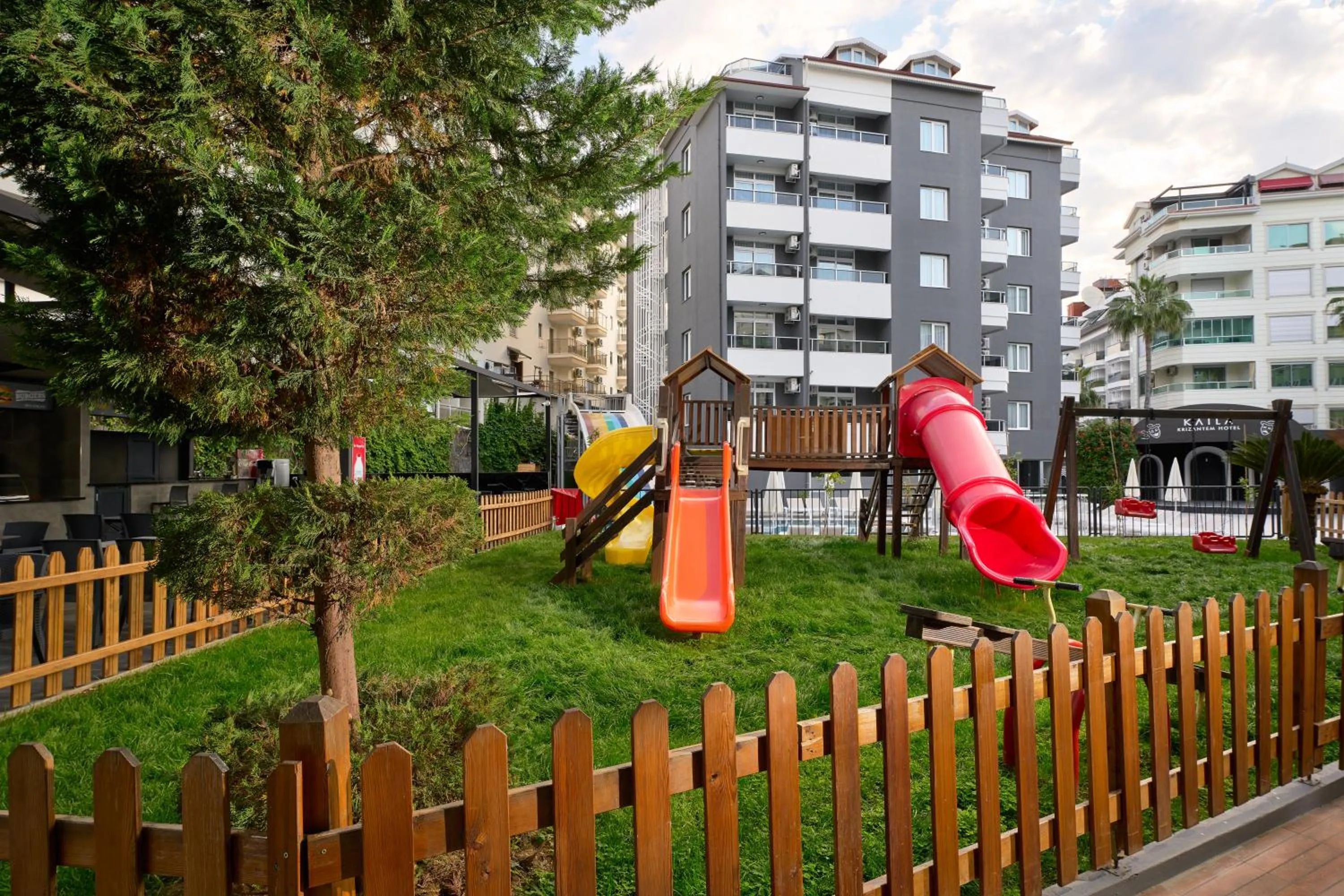 Children play ground in Kaila Krizantem Hotel